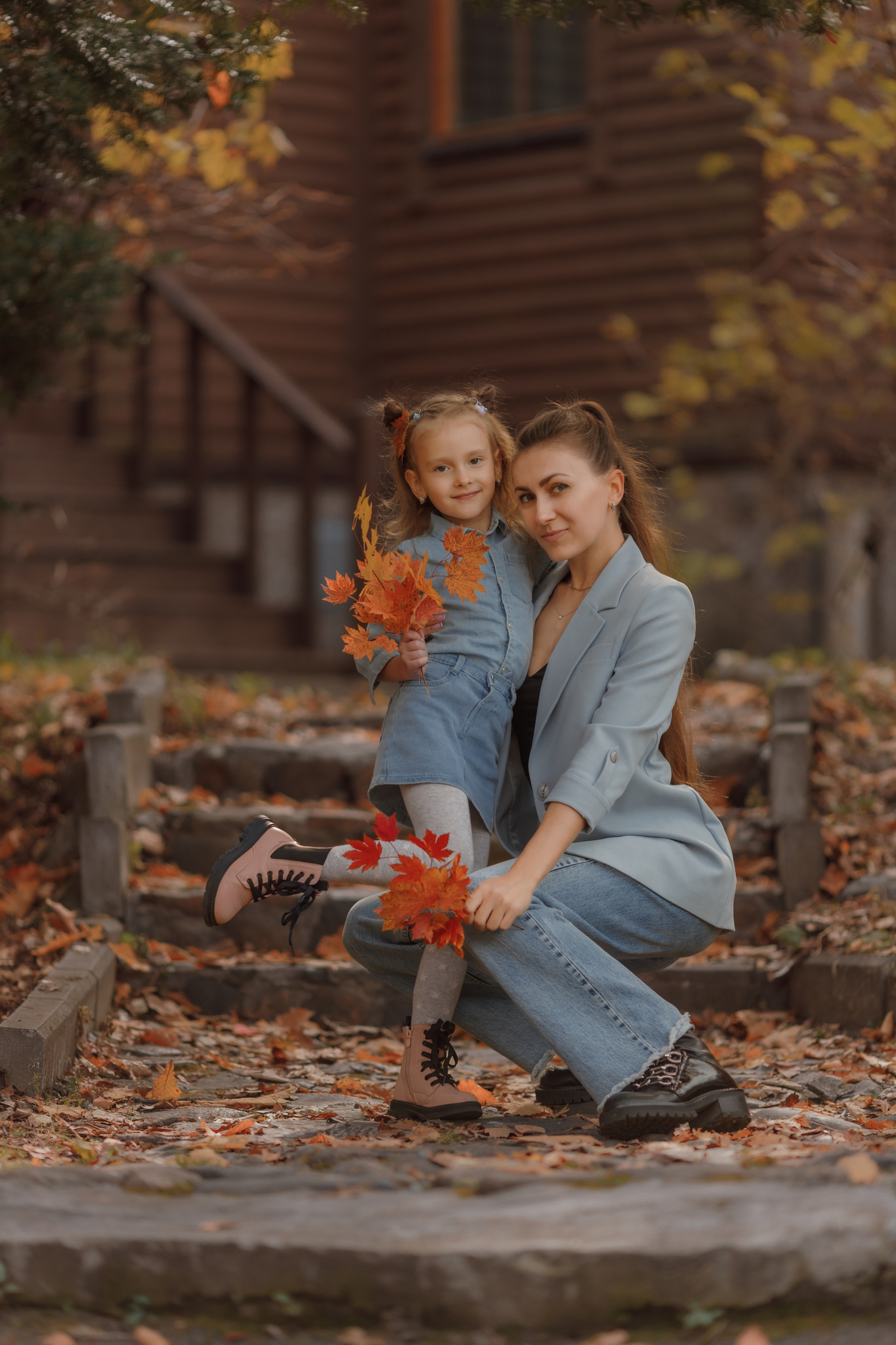 Юлия с семьей. Фотограф женского портрета, беременности и материнства Харькова Елена