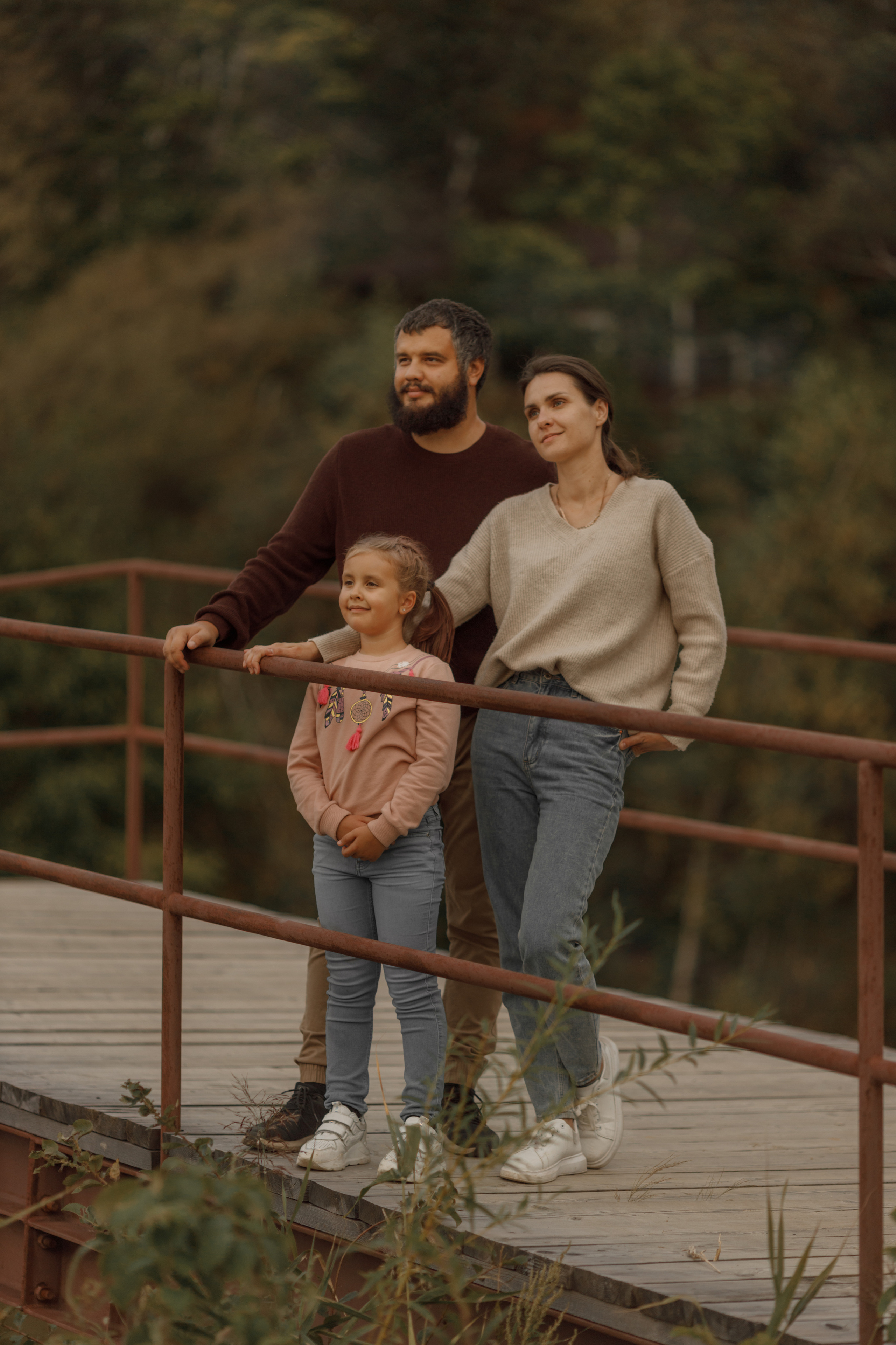 Семейная прогулка Юлии. Фотограф женского портрета, беременности и материнства Харькова Елена