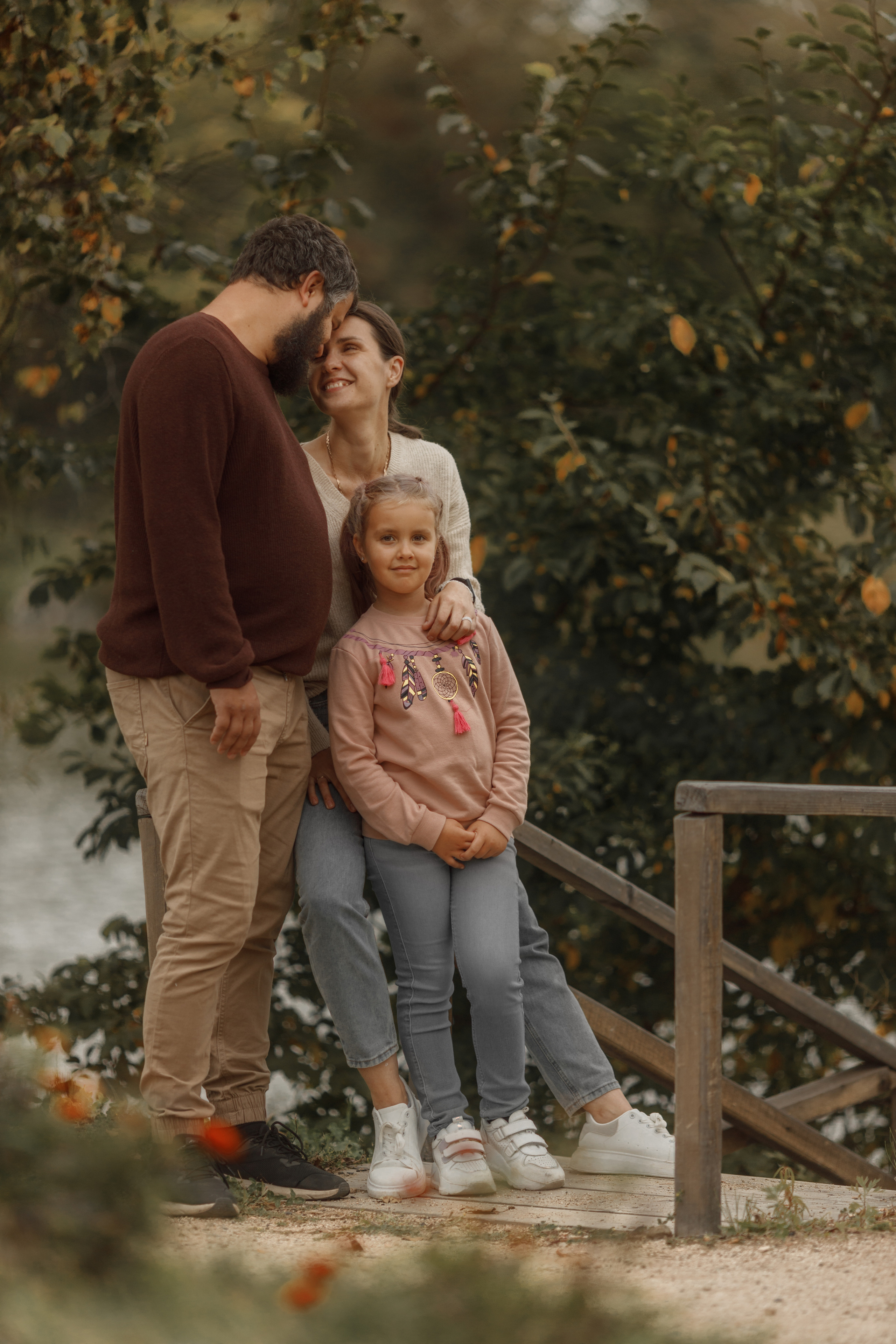 Семейная прогулка Юлии. Фотограф женского портрета, беременности и материнства Харькова Елена