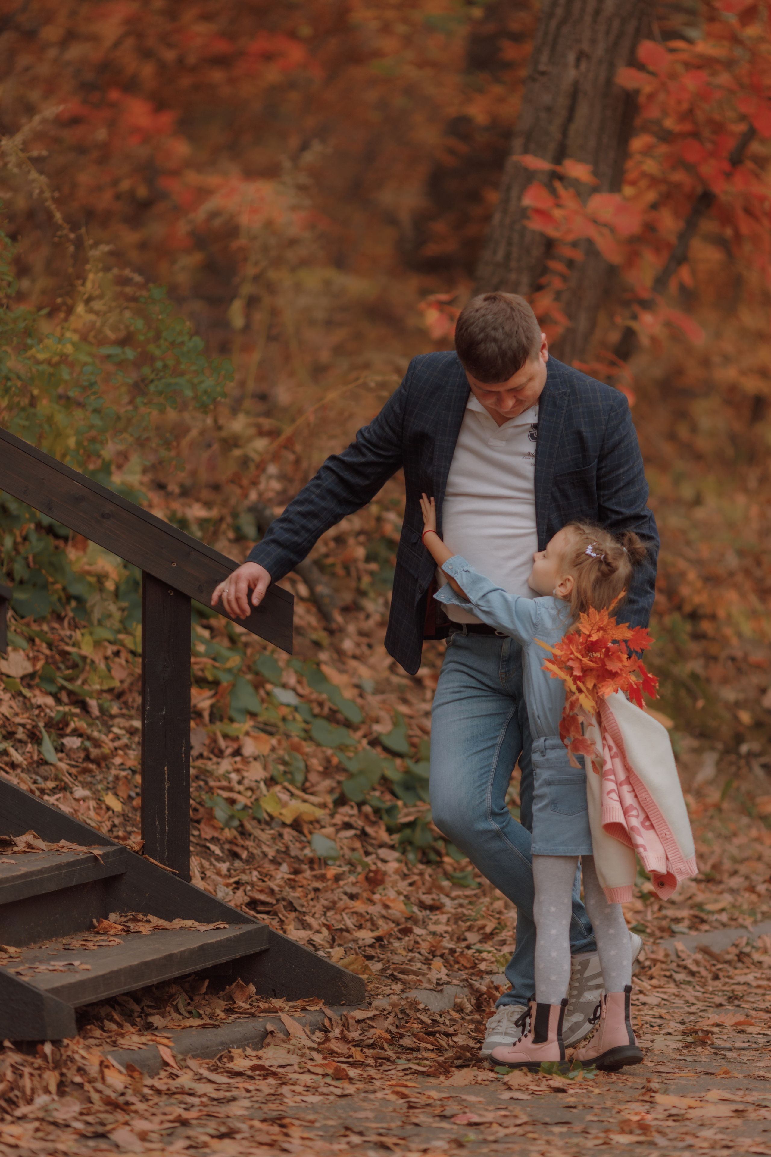 Юлия с семьей. Фотограф женского портрета, беременности и материнства Харькова Елена