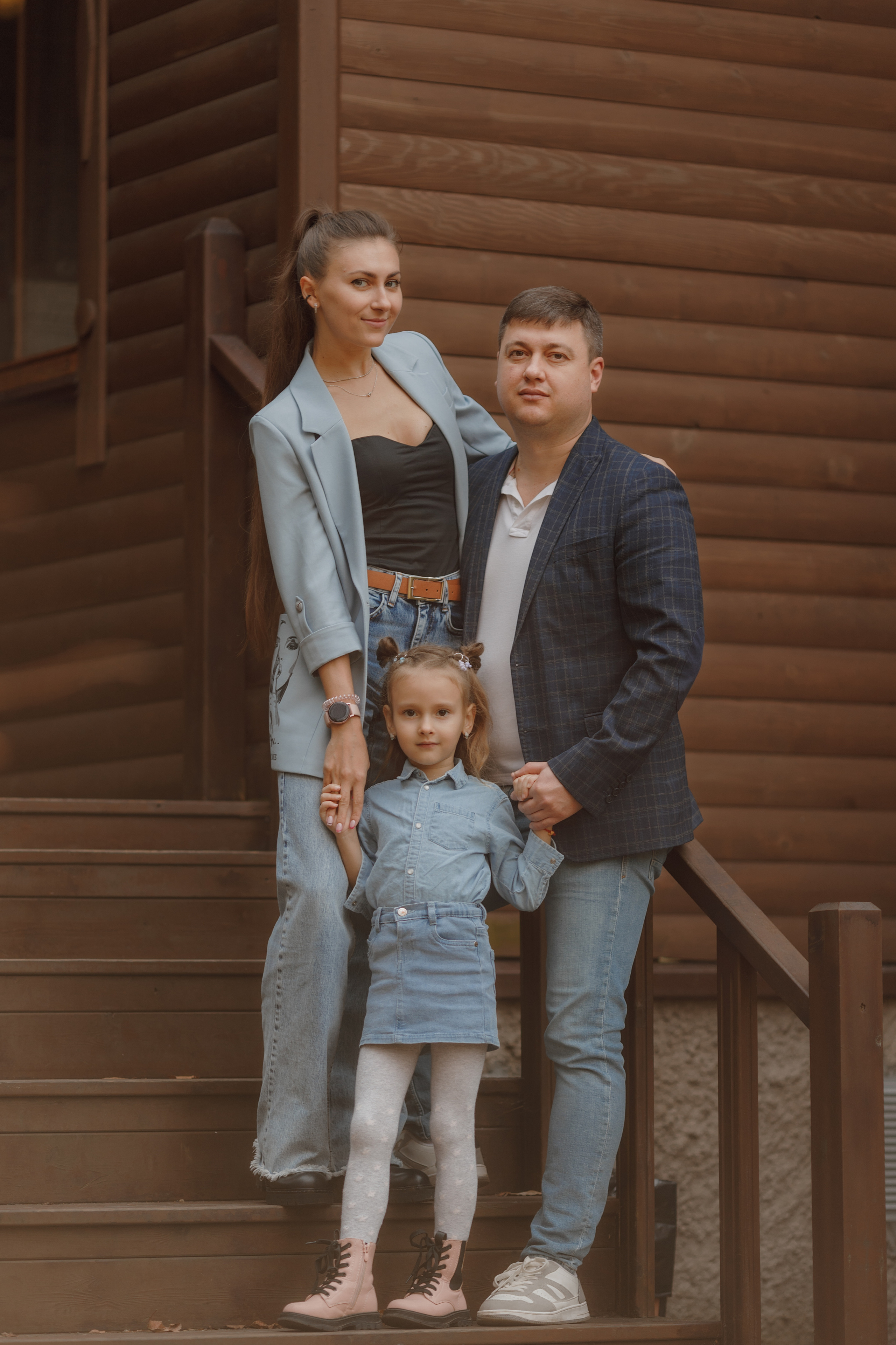 Юлия с семьей. Фотограф женского портрета, беременности и материнства Харькова Елена