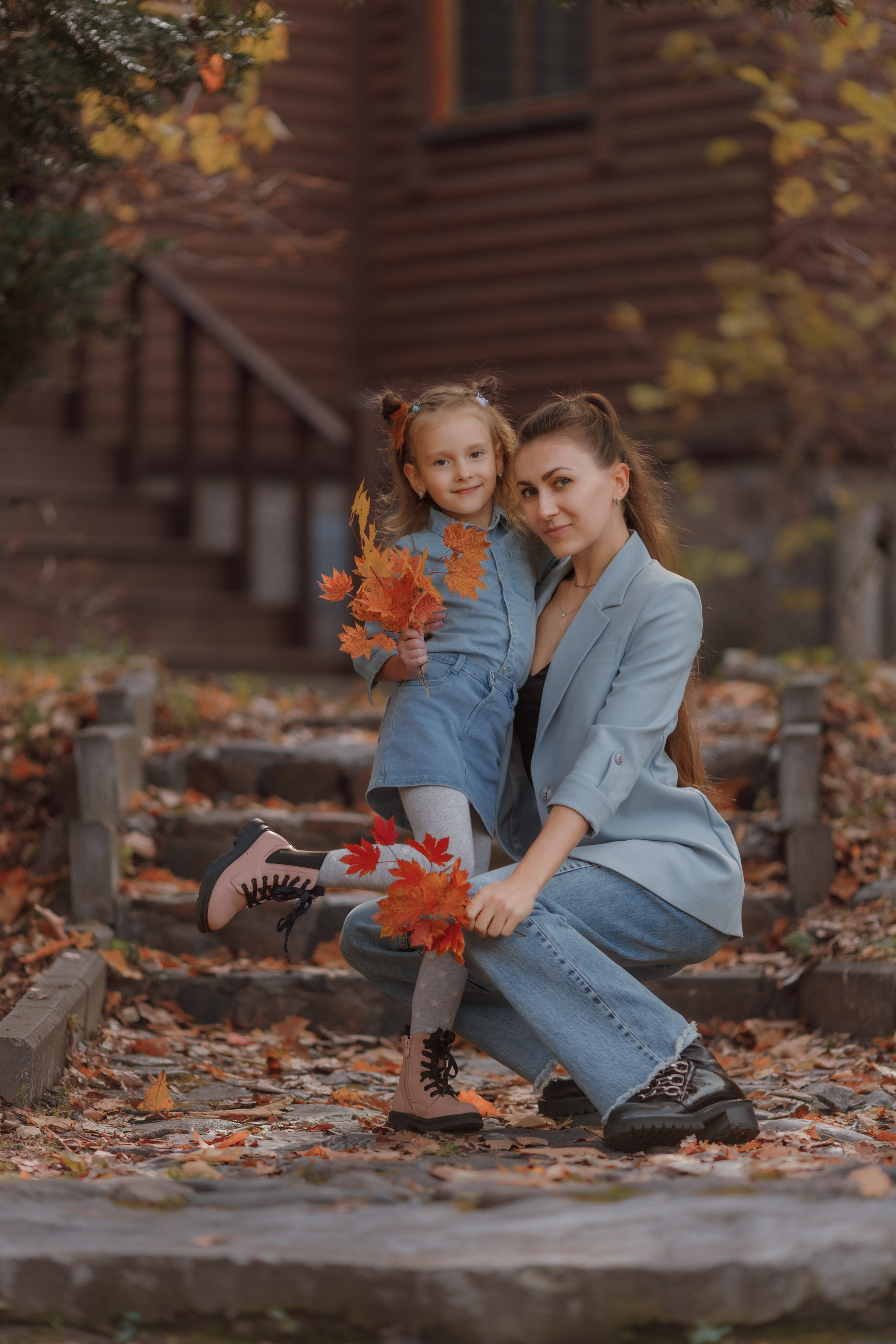 Юлия с семьей. Фотограф женского портрета, беременности и материнства Харькова Елена