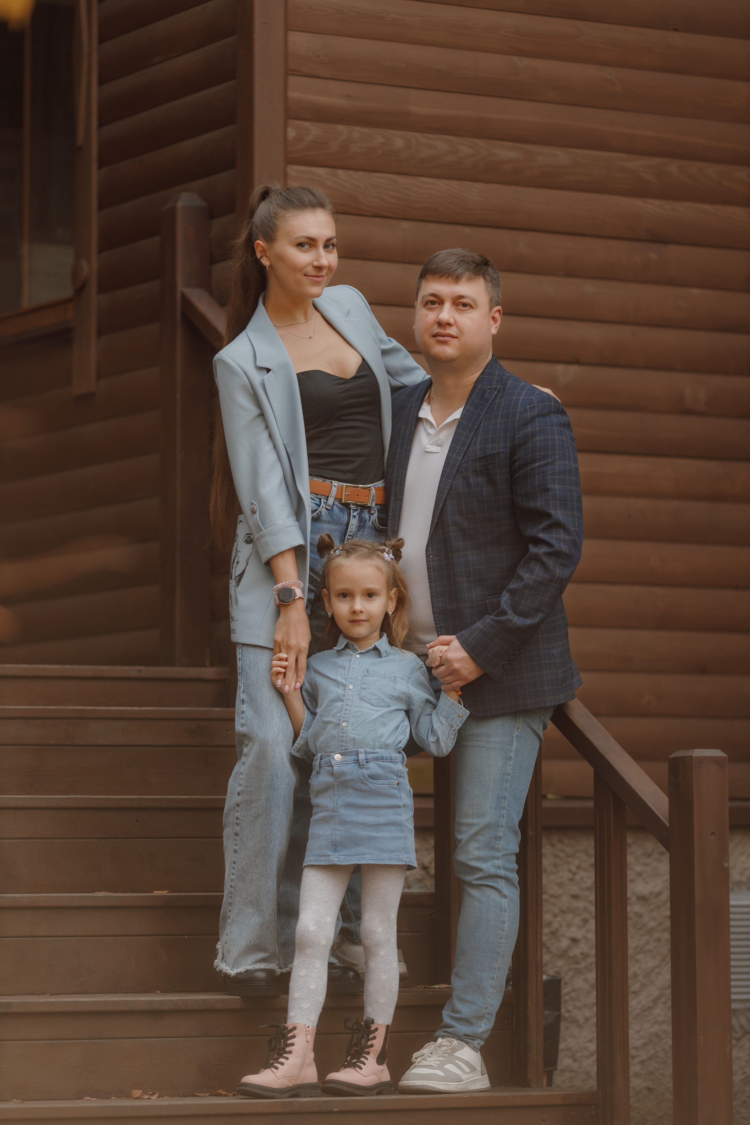 Юлия с семьей. Фотограф женского портрета, беременности и материнства Харькова Елена