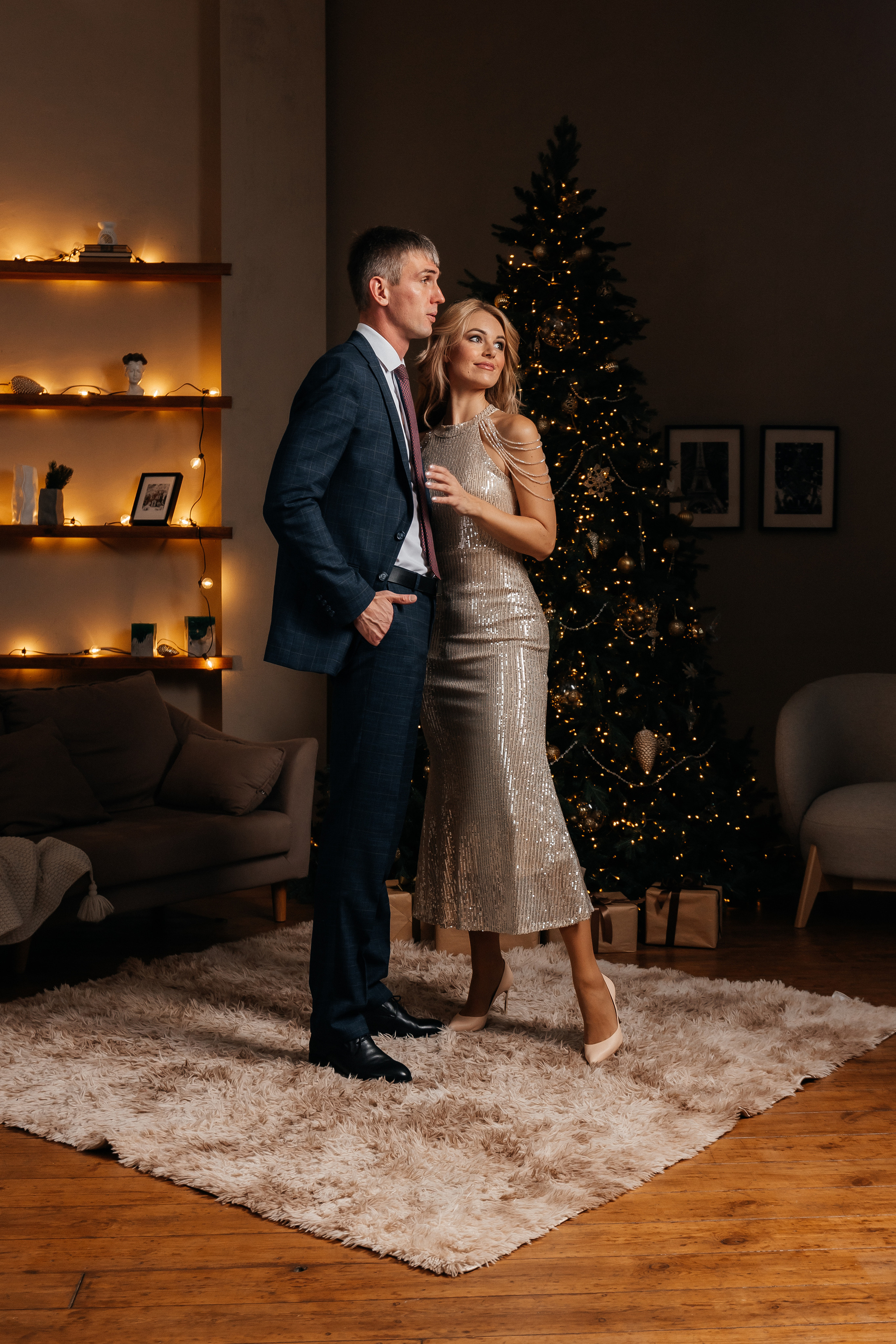 Новогодние фотосессии. Фотограф женского портрета, беременности и материнства Харькова Елена