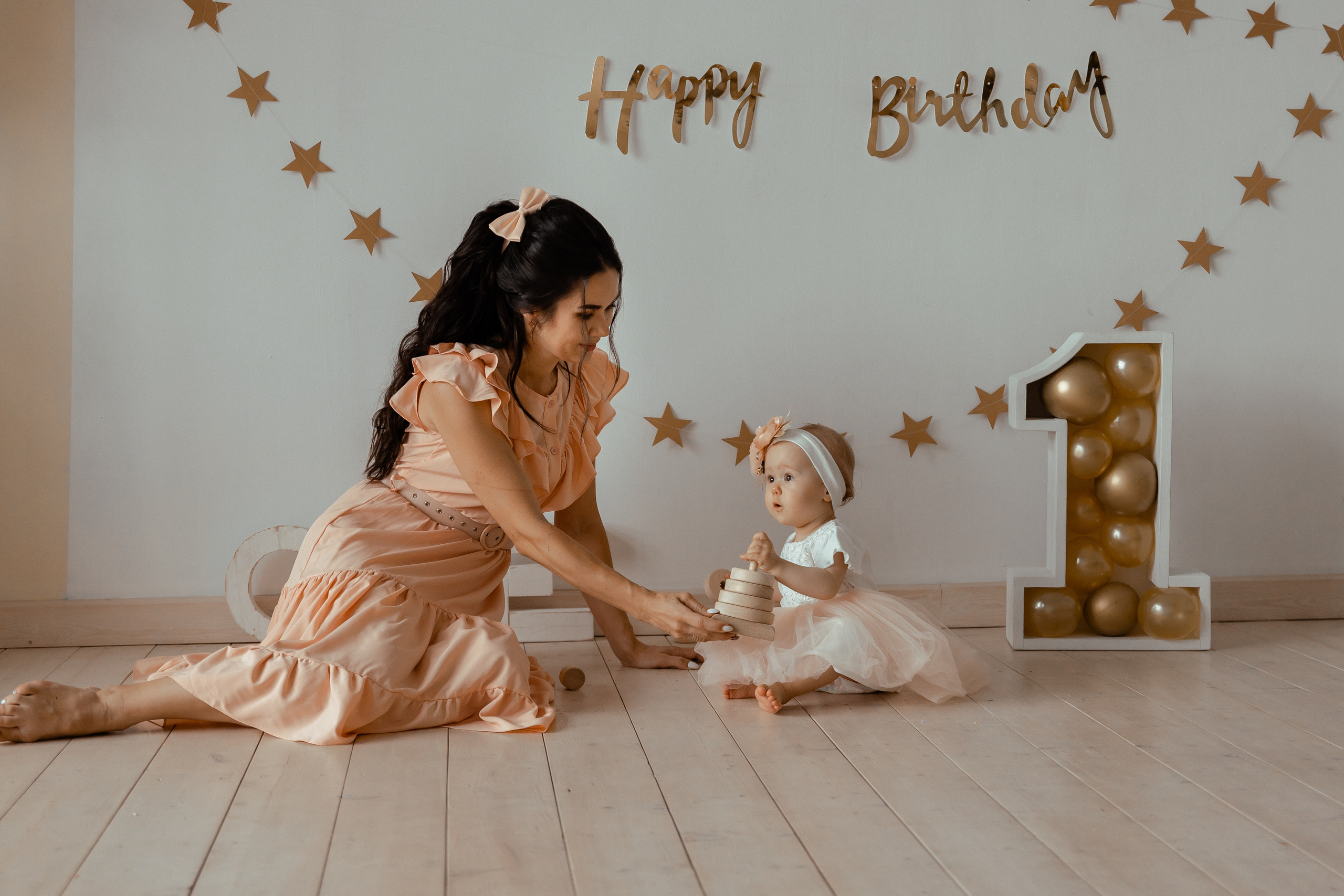 Годик Вероники. Фотограф женского портрета, беременности и материнства Харькова Елена