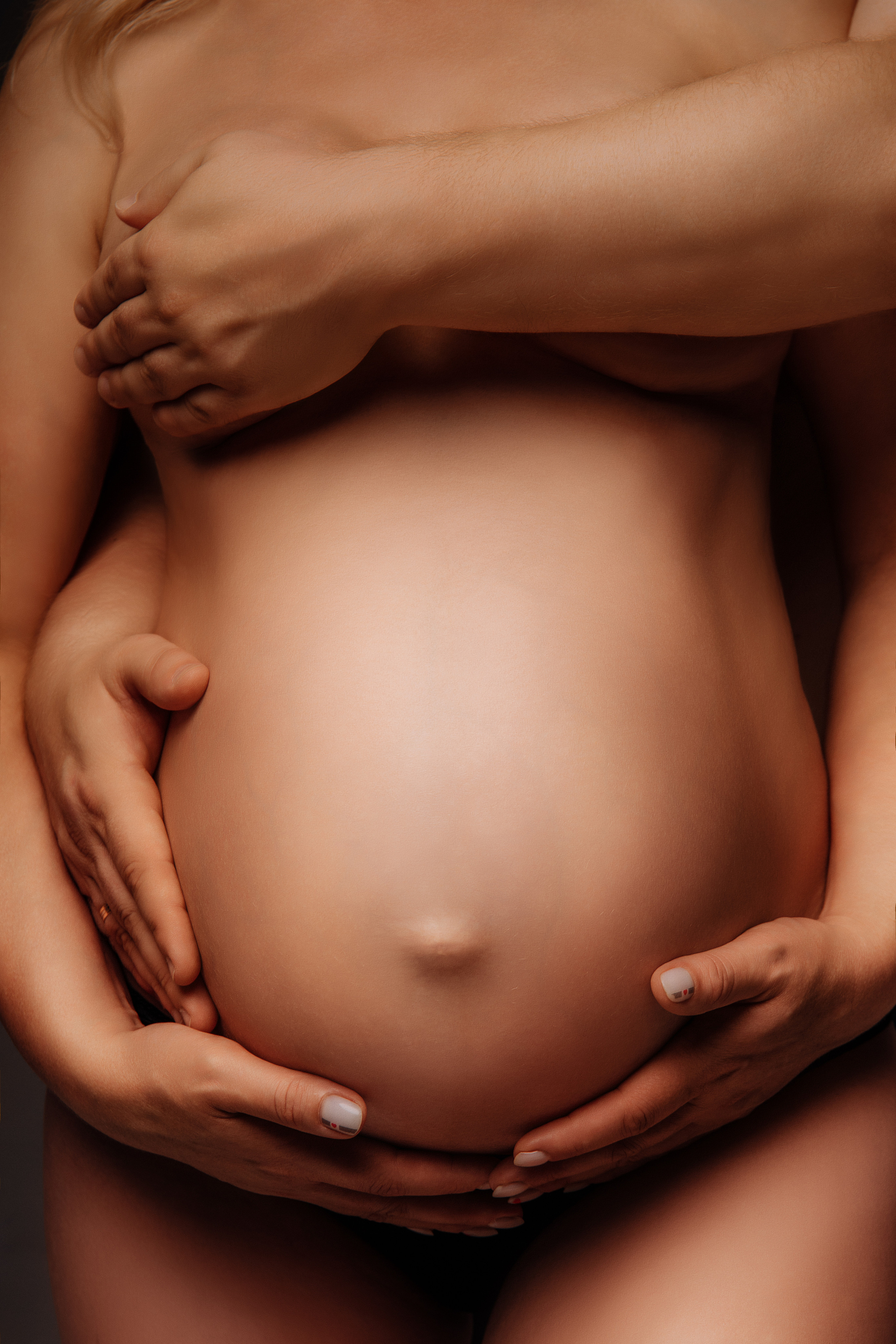 Анастасия с семьей. Фотограф женского портрета, беременности и материнства Харькова Елена