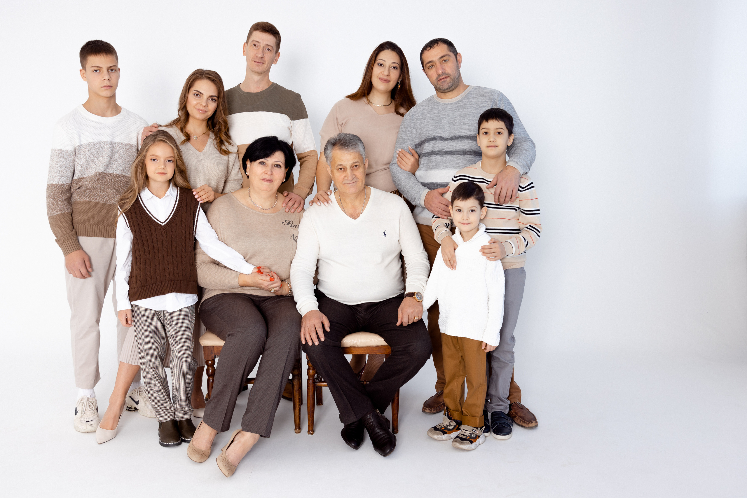 Семья Асатрян. Фотограф женского портрета, беременности и материнства Харькова Елена