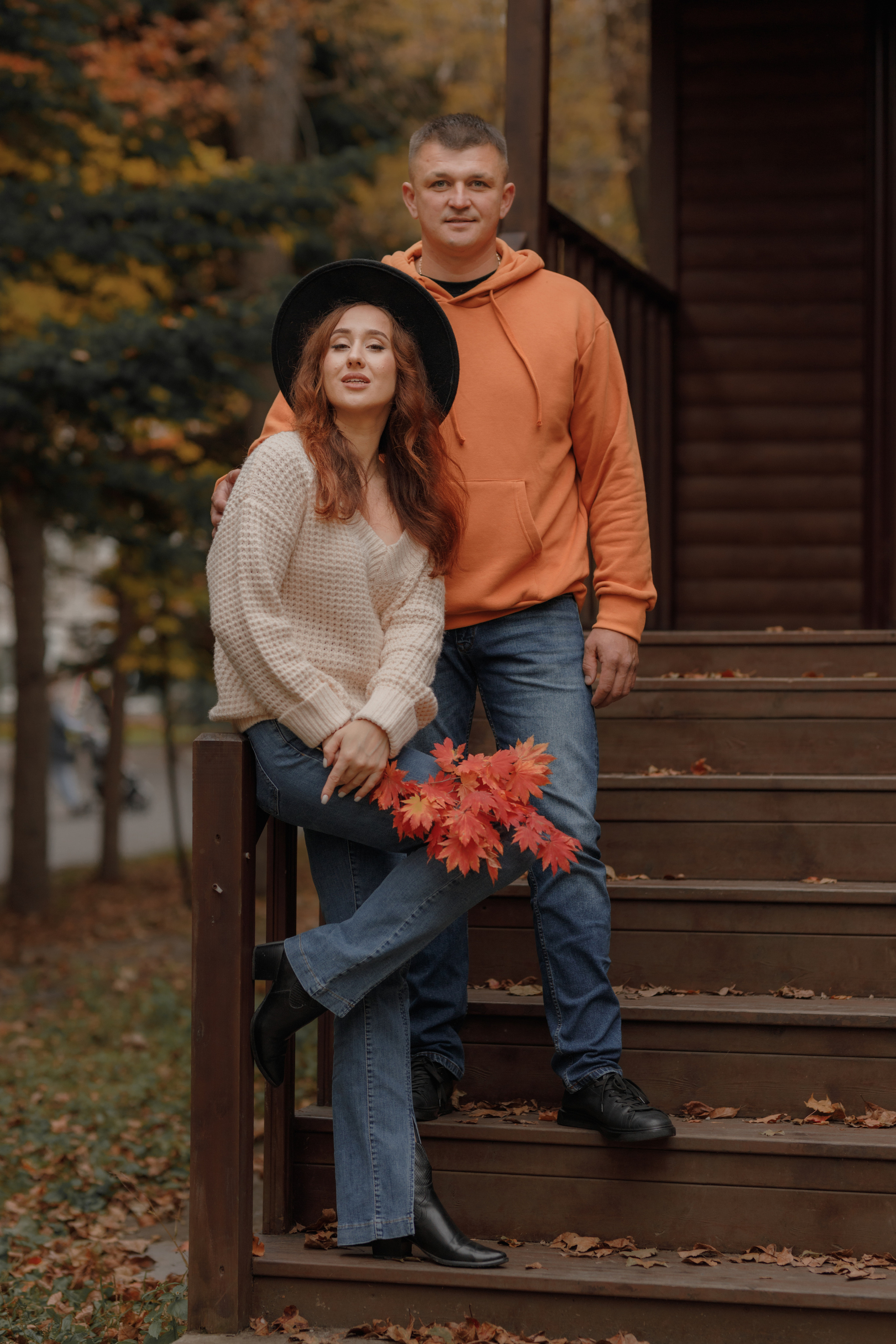 Семейная прогулка Эльвиры. Фотограф женского портрета, беременности и материнства Харькова Елена