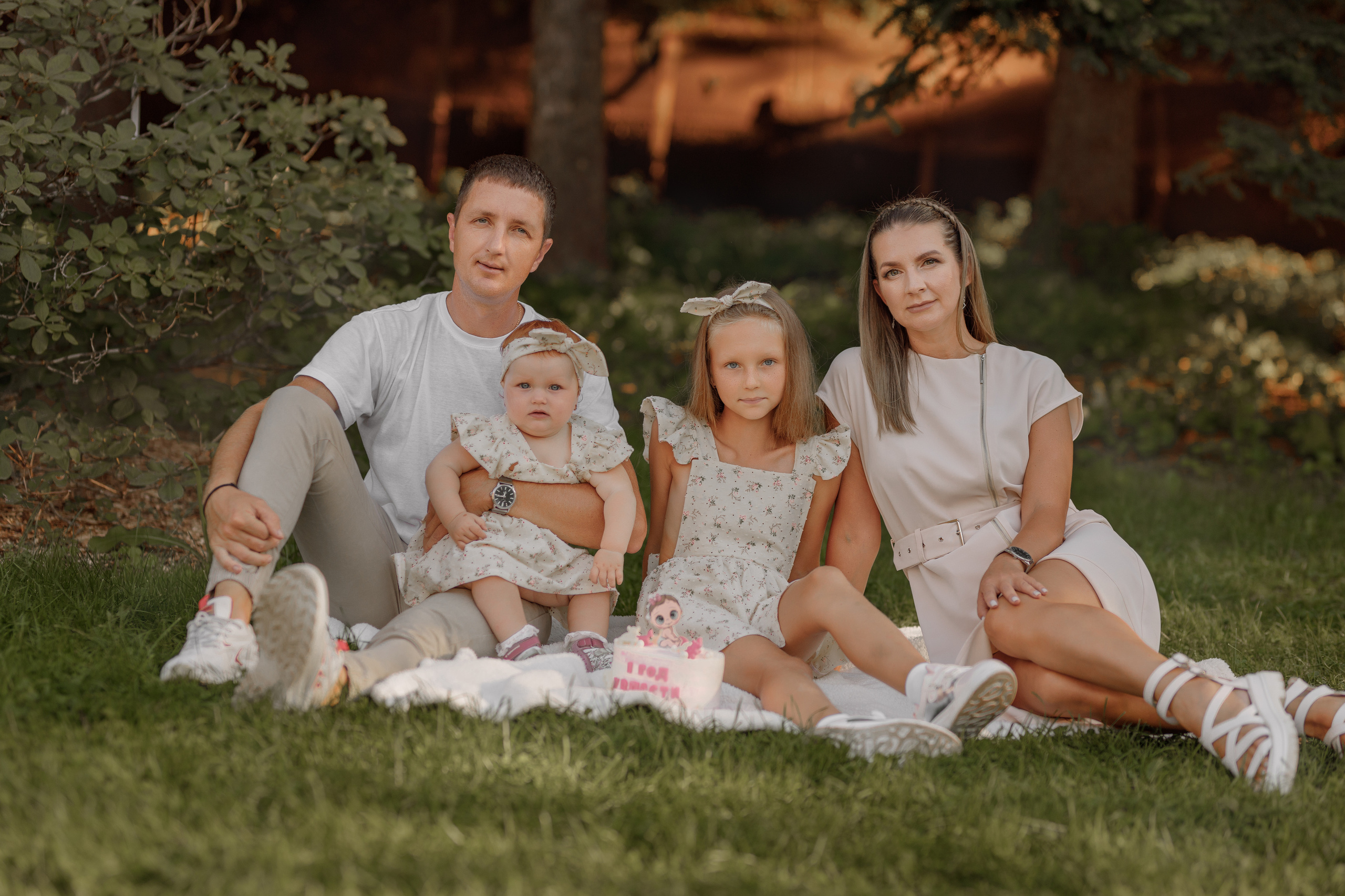 Первый годик. Фотограф женского портрета, беременности и материнства Харькова Елена