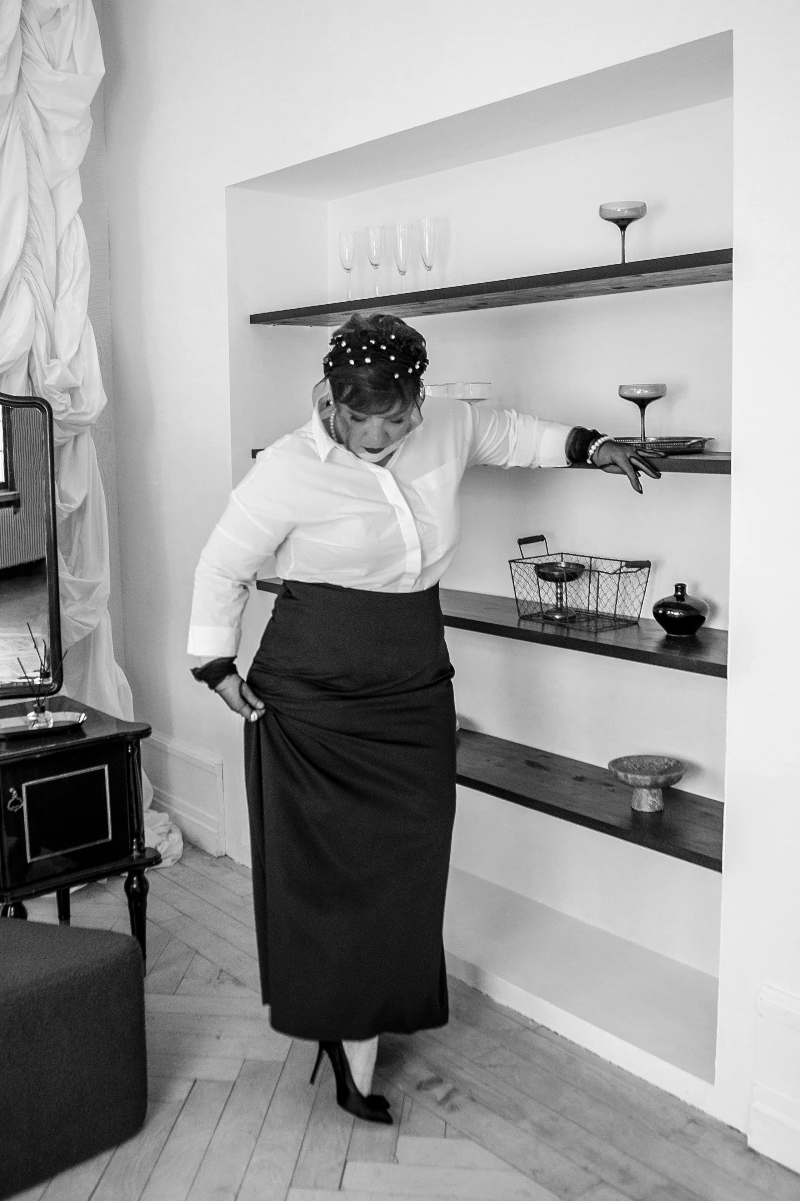 Анна в стиле Ренаты Литвиновой. Фотограф Екатерина Голицына