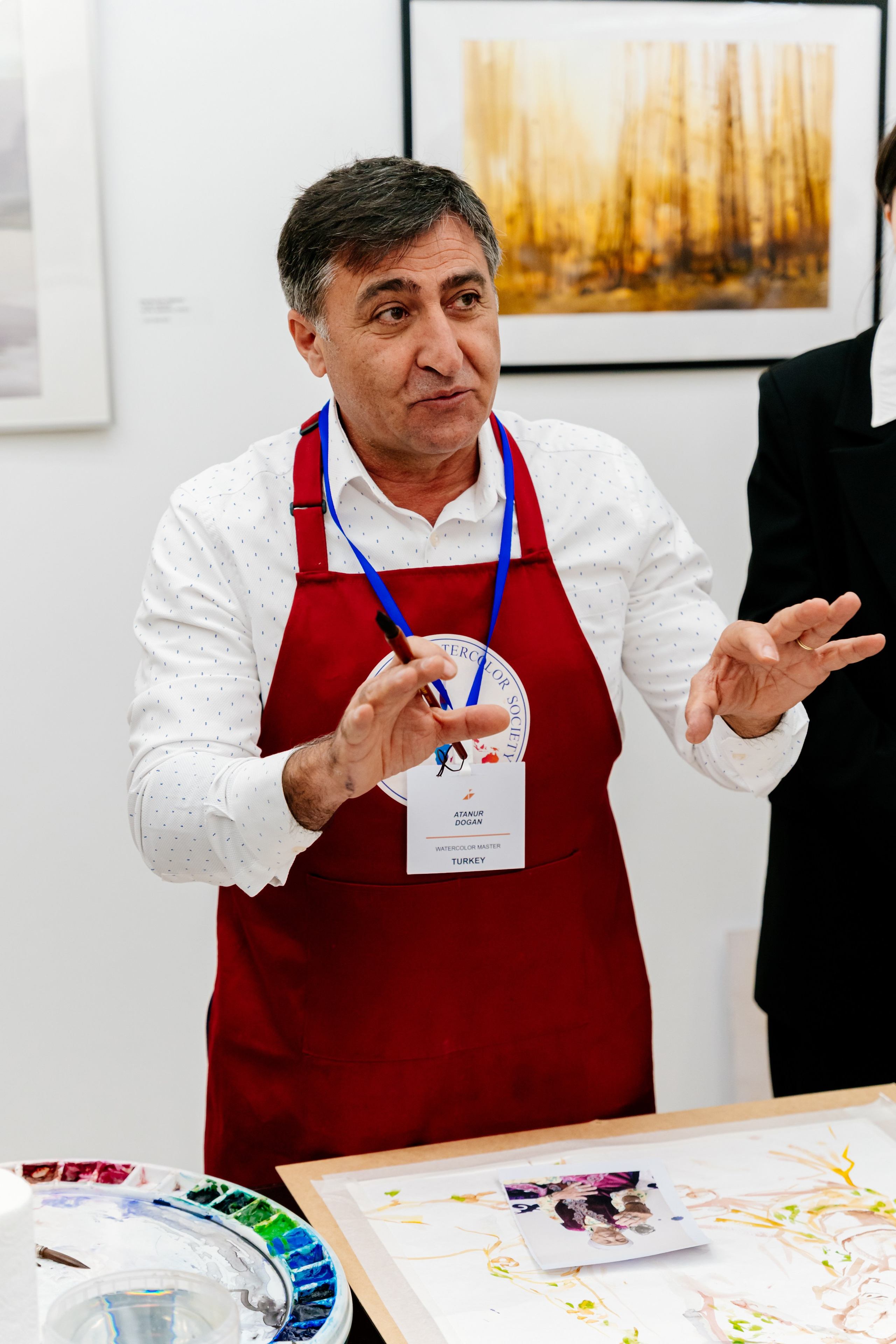 Фестиваль акварели «Течение времени». Репортажный фотограф в Астане — Диана Калтаева, портретный фотограф