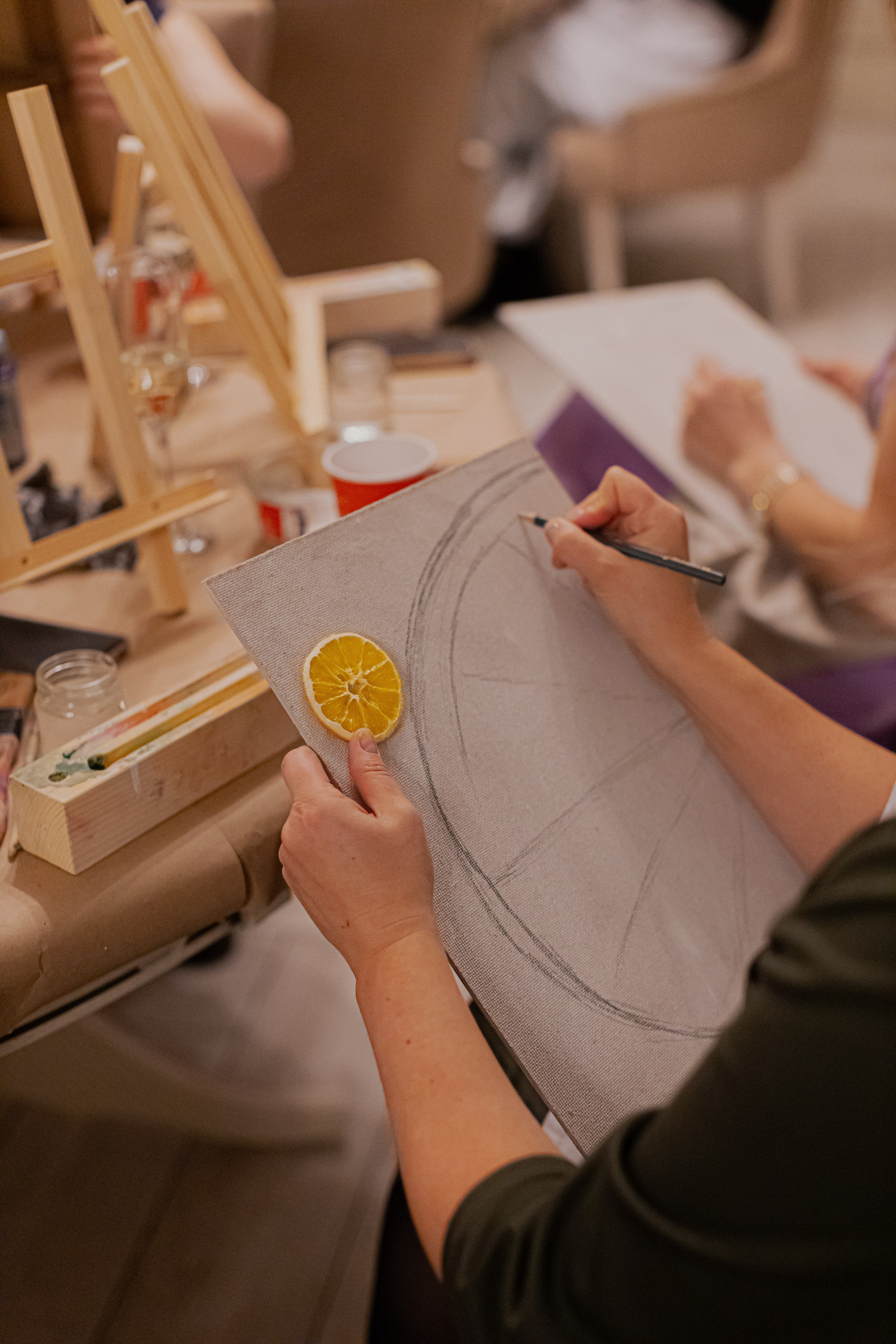 Мк Апельсин (для женского клуба ВМЕСТЕ). Анастасия Ракчеева Художник