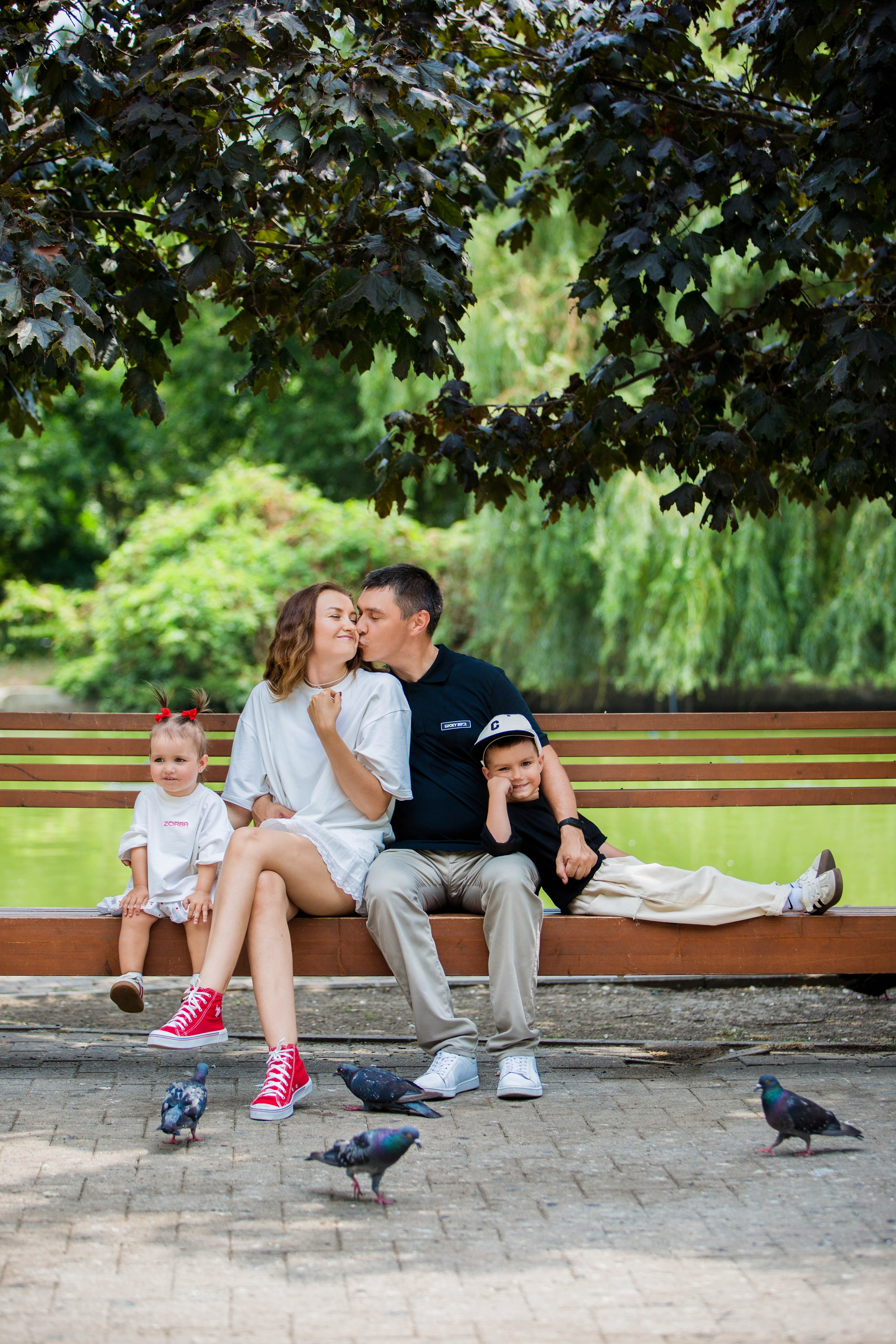 Прогулка в Городском парке Краснодар. Свадебный семейный и детский фотограф в Краснодаре Карина Федоровская