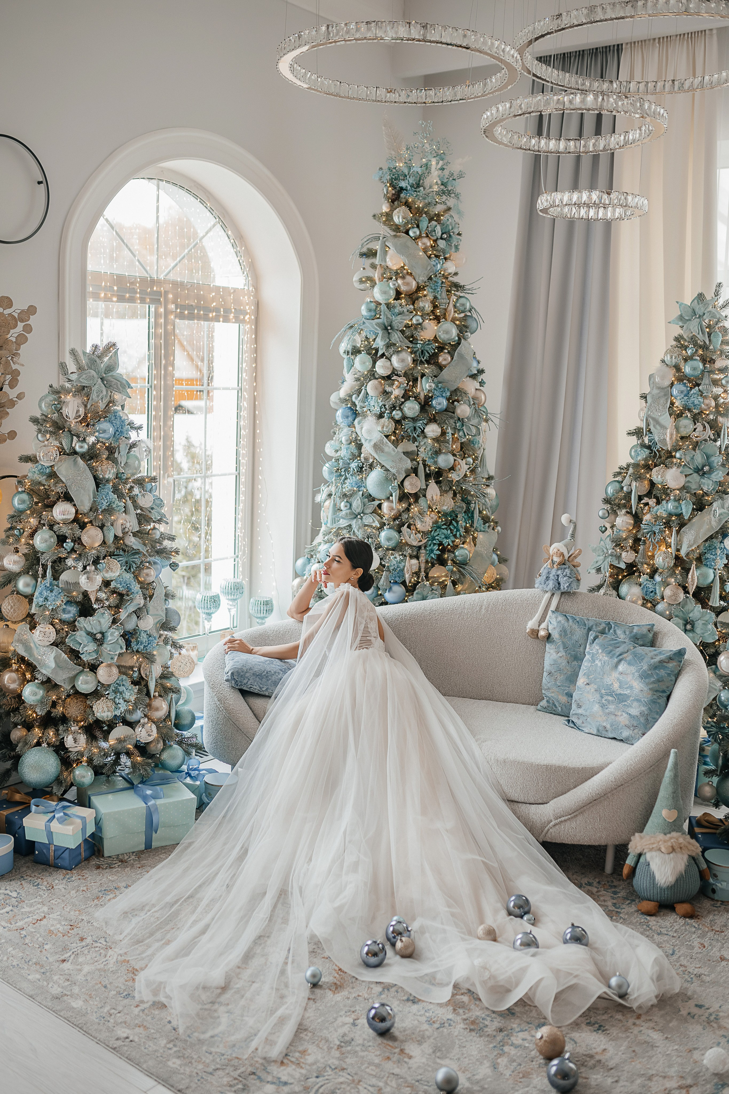 Новогоднее кружево. Свадебный, семейный и детский фотограф в Москве и области