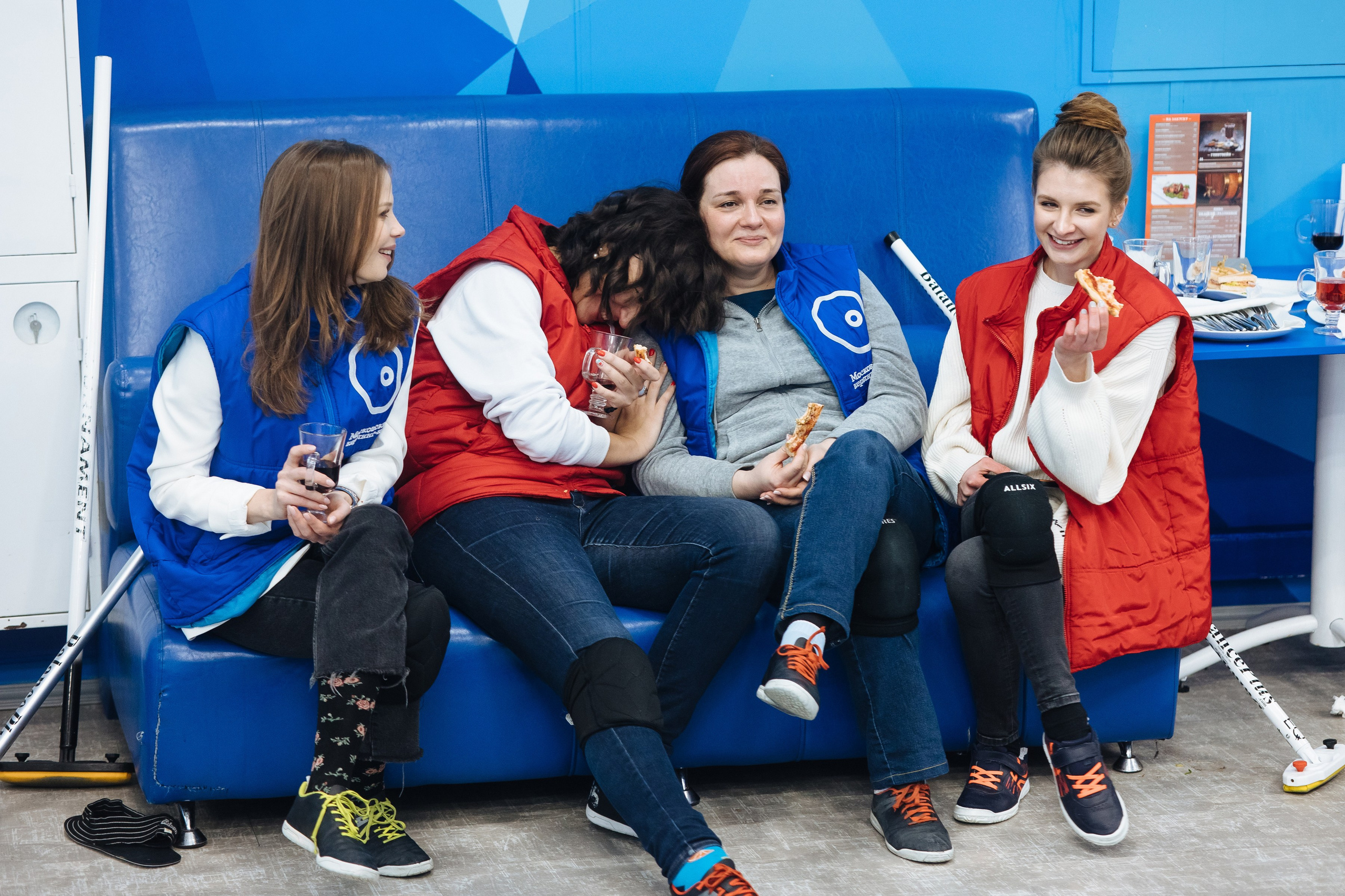 Корпоратив в кёрлинге. Свадебный и семейный фотограф Екатерина Иванова