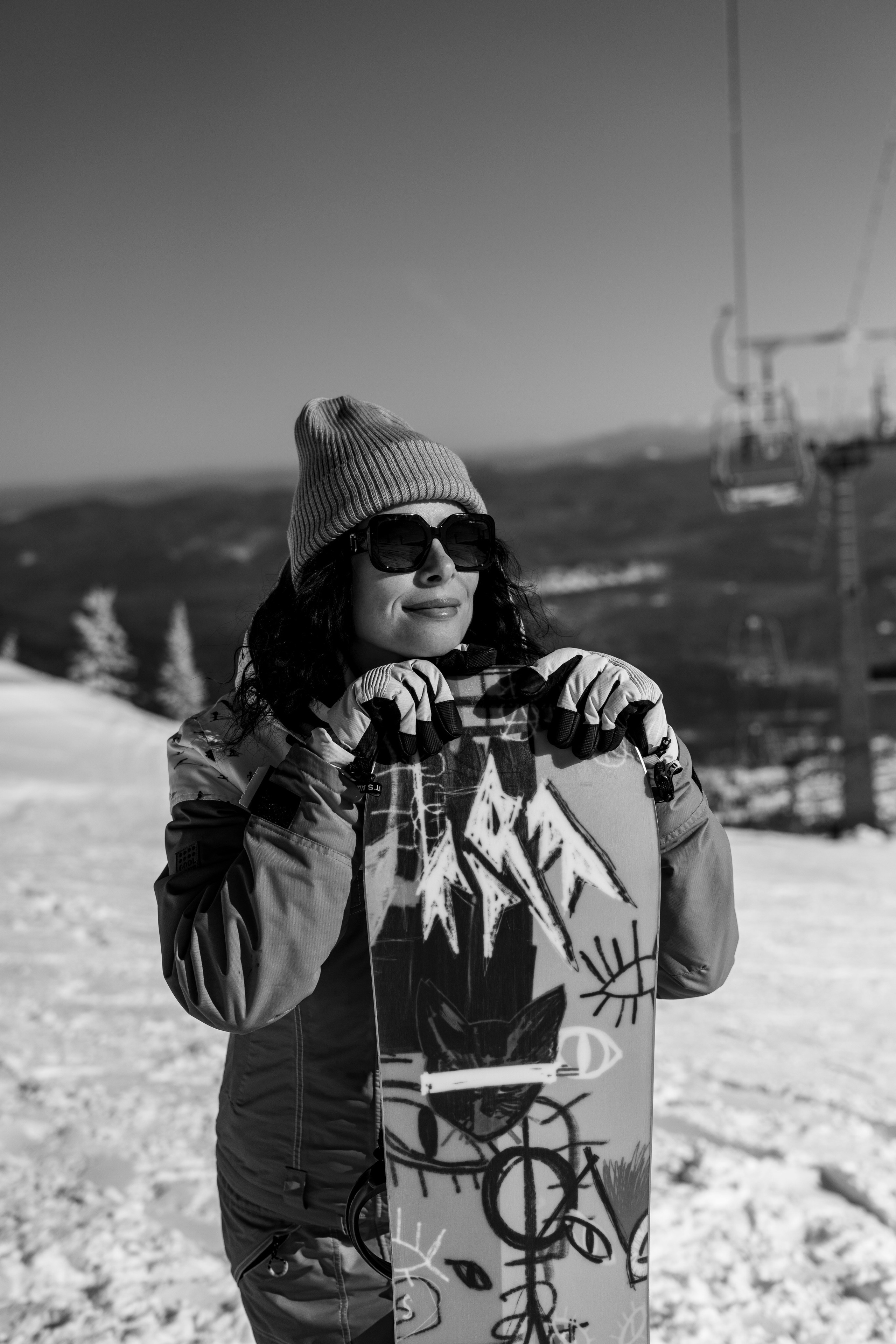 Фотосессия на вершине. Анастасия Паршукова — фотограф Шерегеш Новосибирск