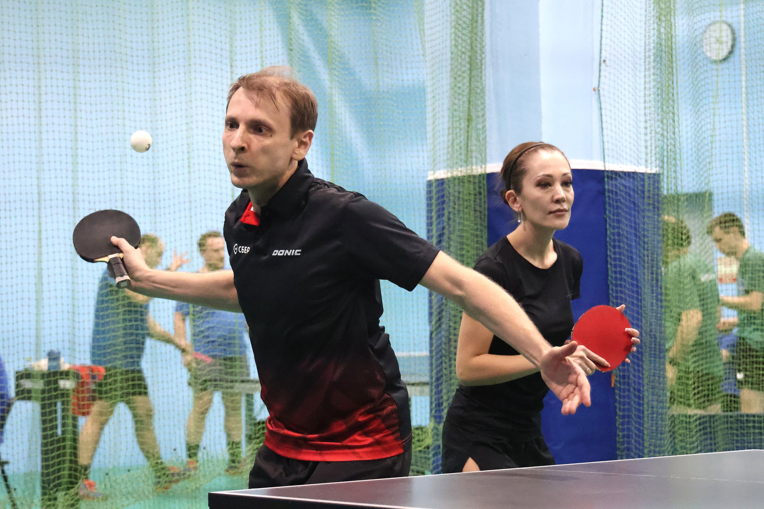 Турнир по настольному теннису. Лига Чемпионов бизнеса. Спортивный и репортажный фотограф Ермакова Светлана