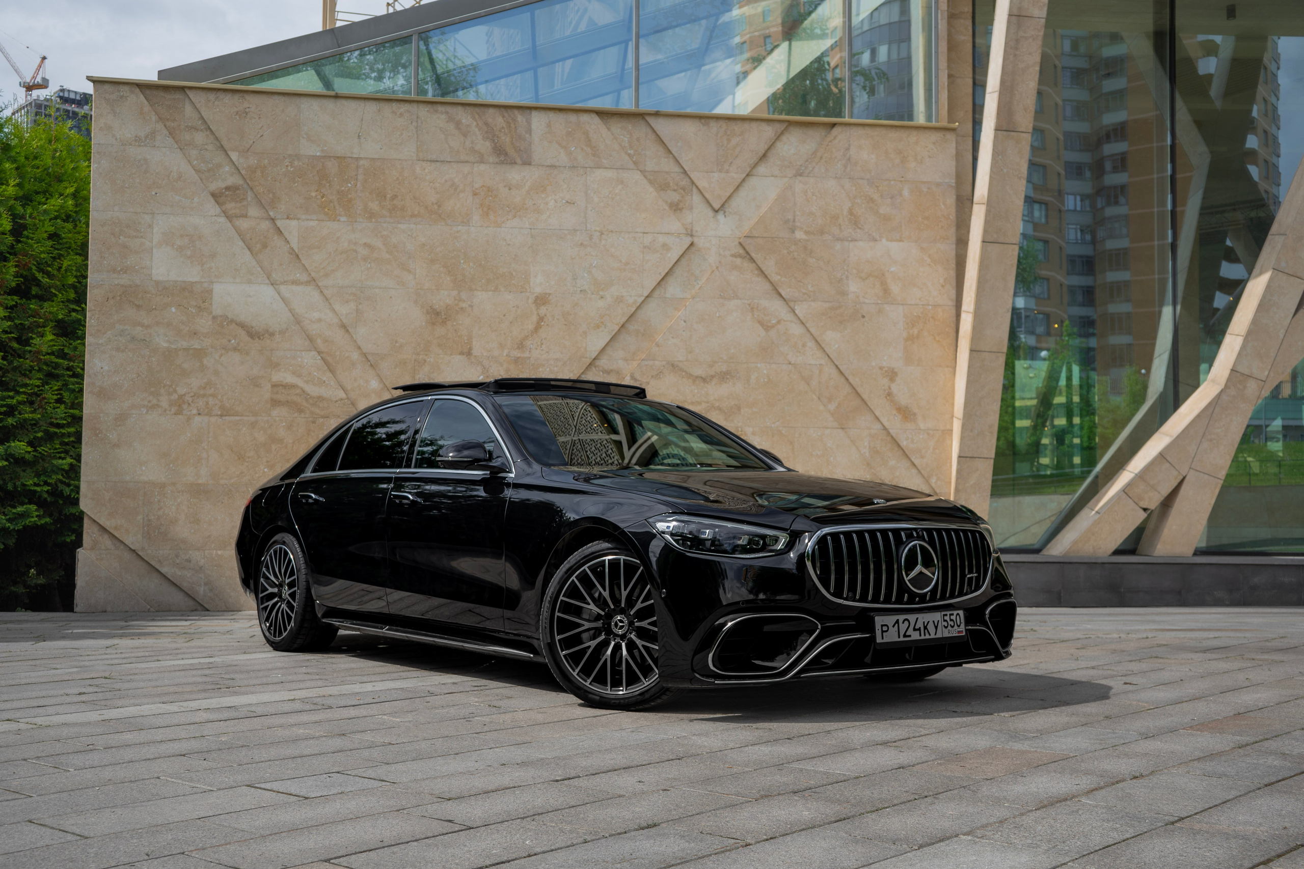 Mercedes S-class (W223). Автомобильный фотограф Ногинск Денис Городок