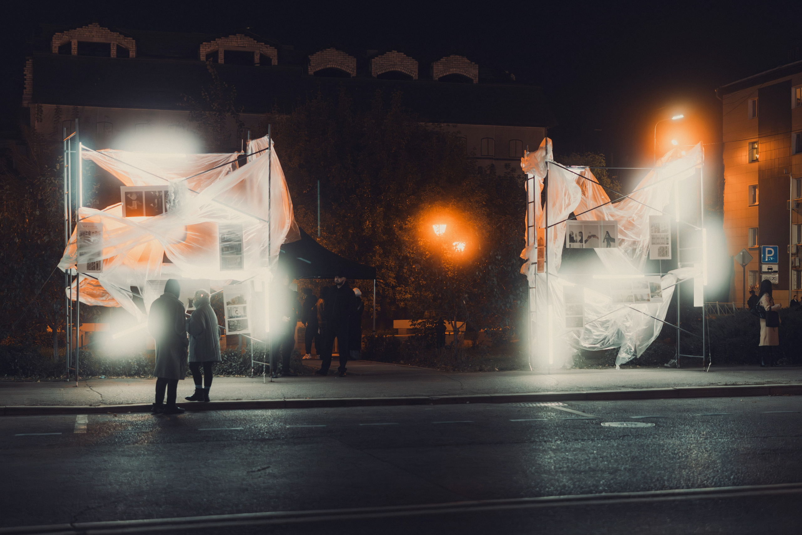 Reportage photography from the performance of poet Anna Egoian in Kazan