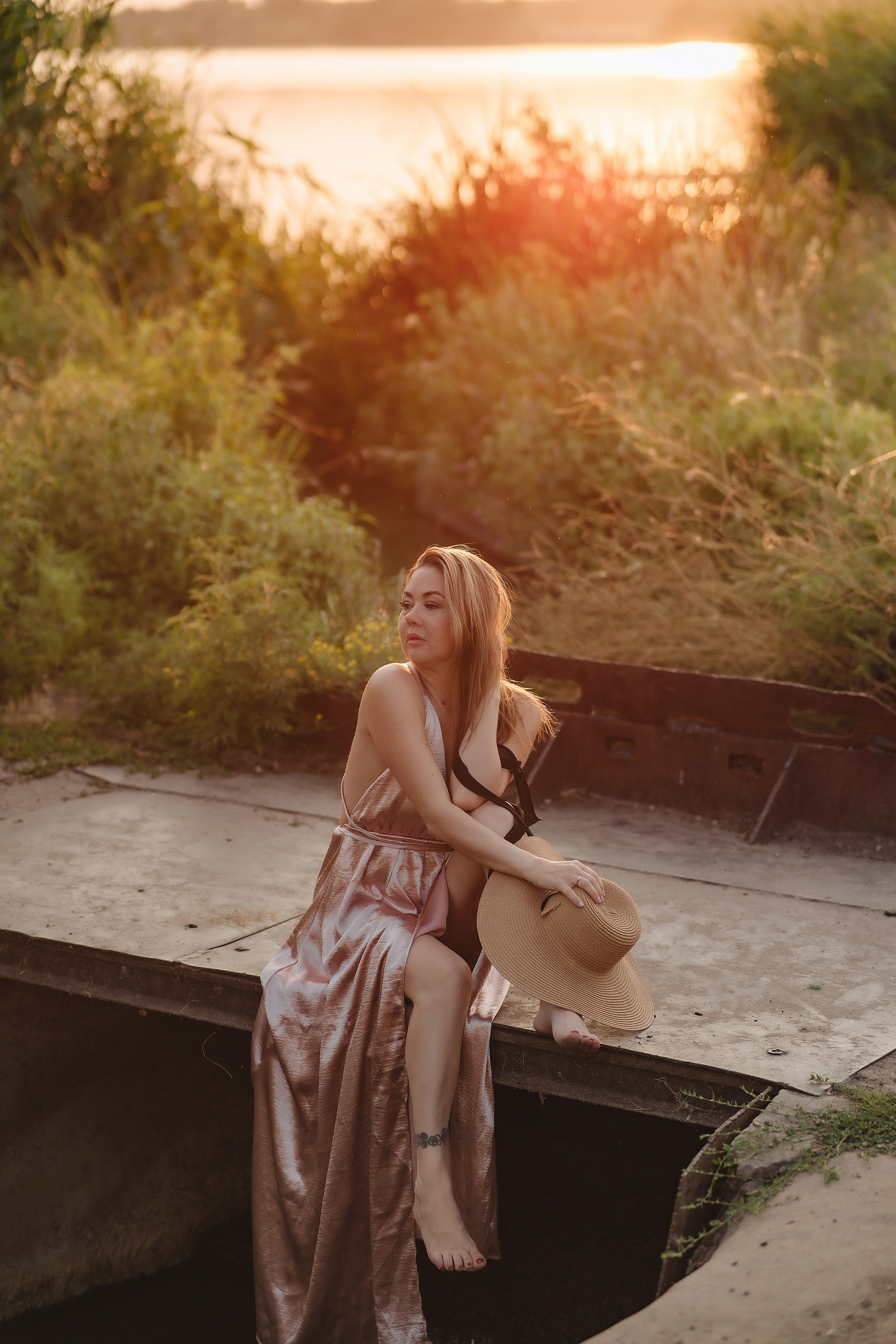 Юлия | Летняя съемка на закате. Фотограф Карина Шмулёва. Воронеж и область