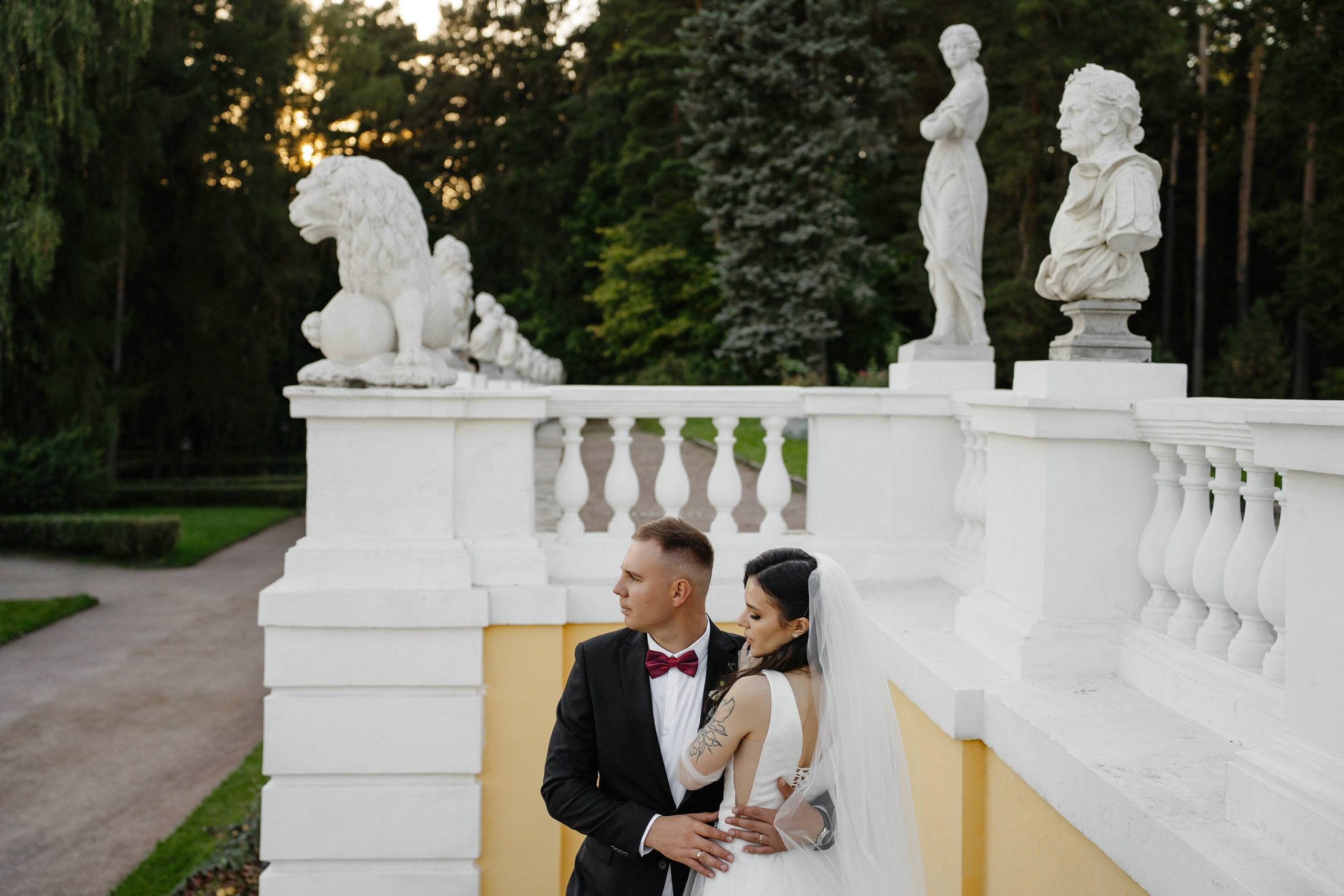 Свадьба в усадьбе Архангельское. Свадебный и семейный фотограф в Москве Светлана Зоткина