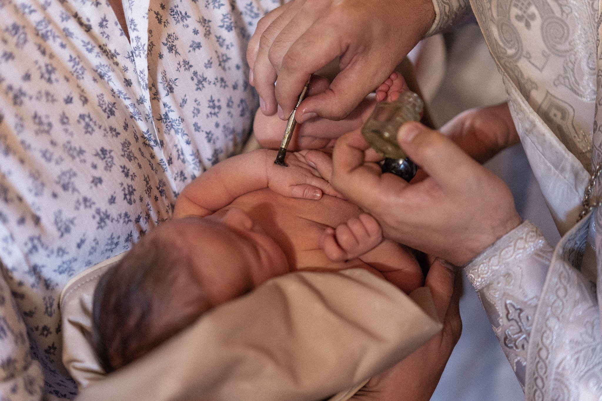 Крещение. Ольга Курдюмова, Фотограф новорожденных и деток до года в Москве