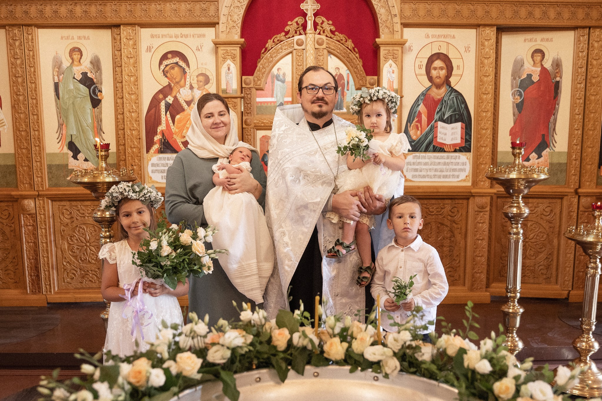 Крещение. Ольга Курдюмова, Фотограф новорожденных и деток до года в Москве