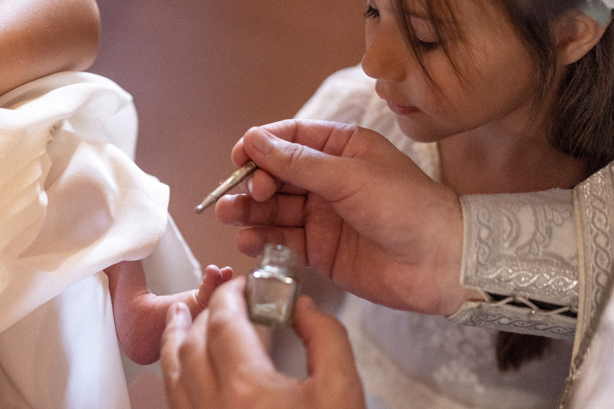 Крещение. Ольга Курдюмова, Фотограф новорожденных и деток до года в Москве