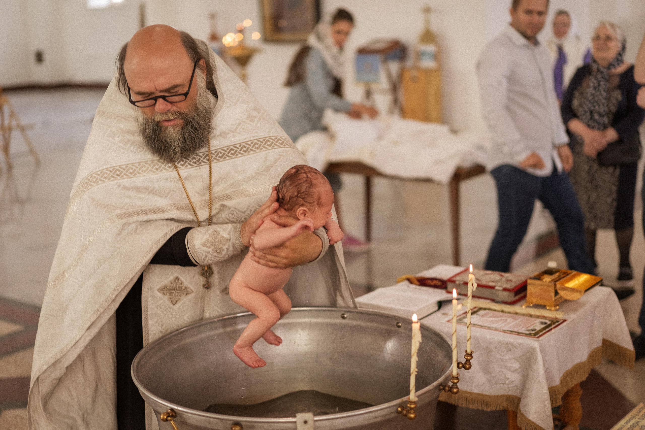 Фотосъемка Крещения. Ольга Курдюмова, Фотограф новорожденных и деток до года в Москве