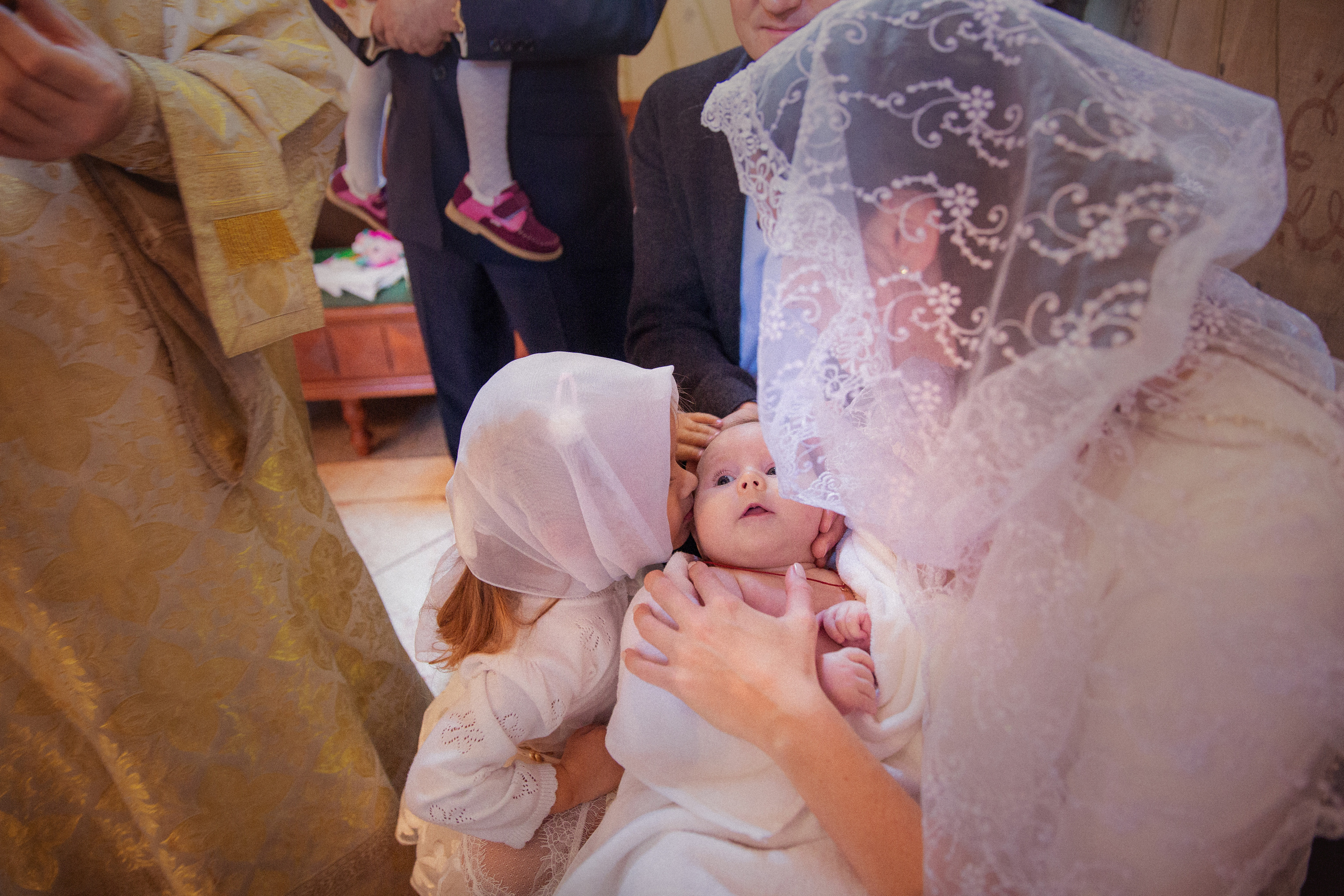 Крещение. Ольга Курдюмова, Фотограф новорожденных и деток до года в Москве