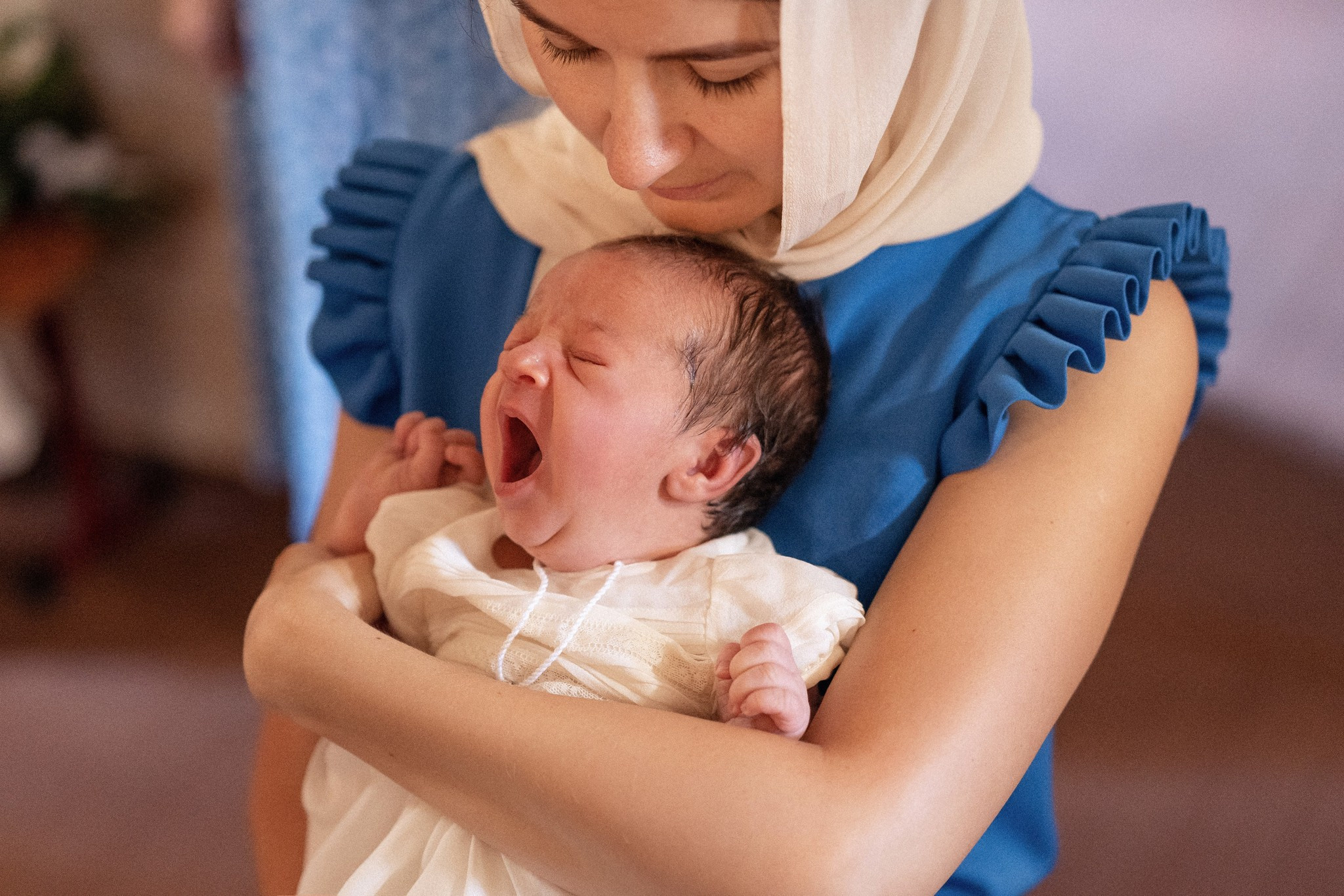Крещение. Ольга Курдюмова, Фотограф новорожденных и деток до года в Москве