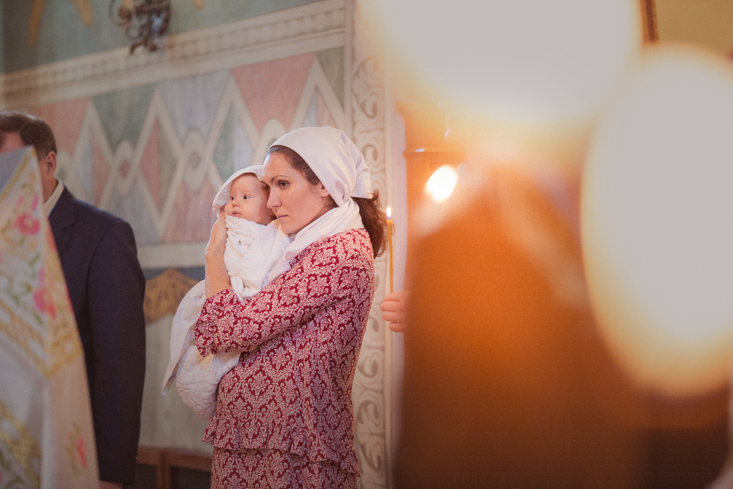 Крещение. Ольга Курдюмова, Фотограф новорожденных и деток до года в Москве