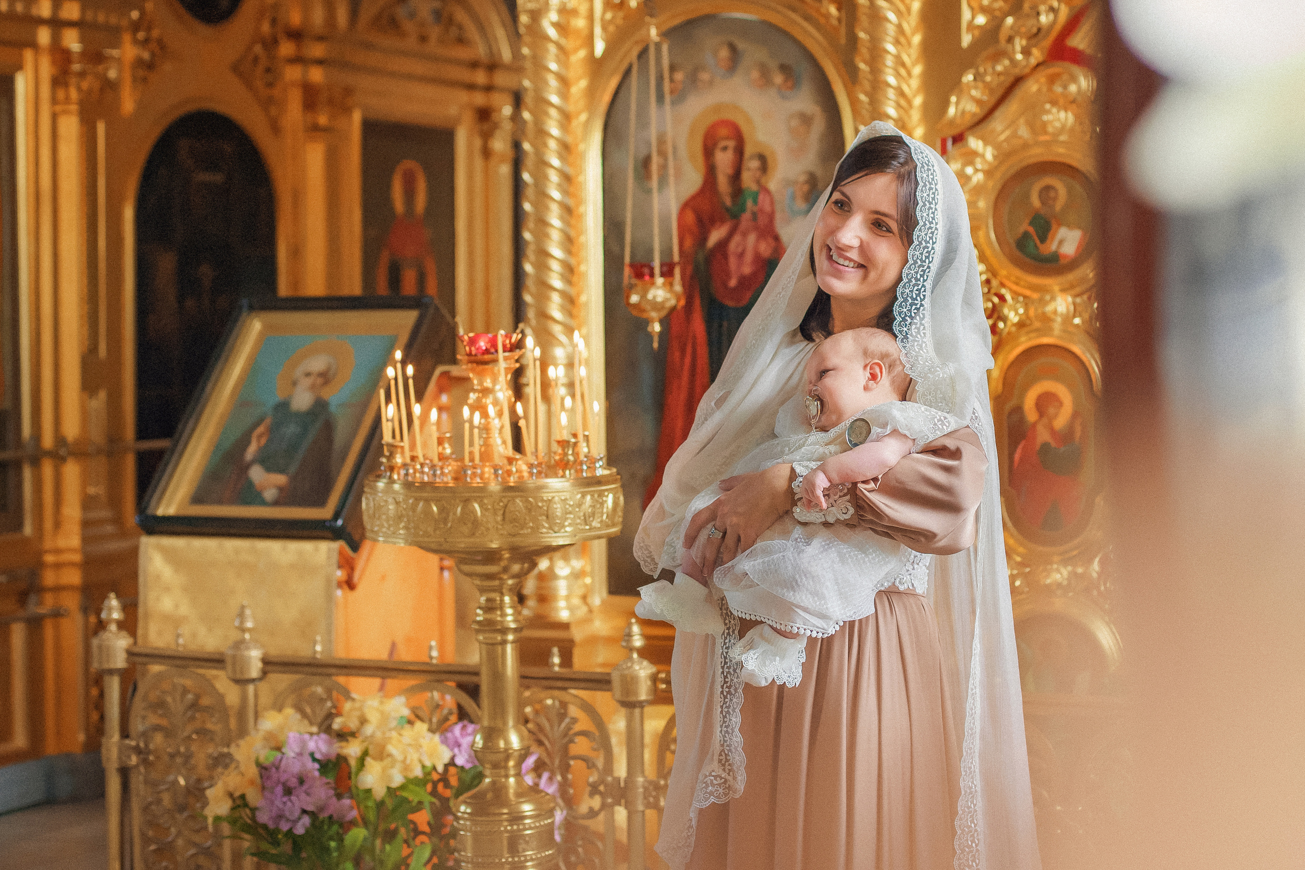 Фотосъемка Крещения. Ольга Курдюмова, Фотограф новорожденных и деток до года в Москве