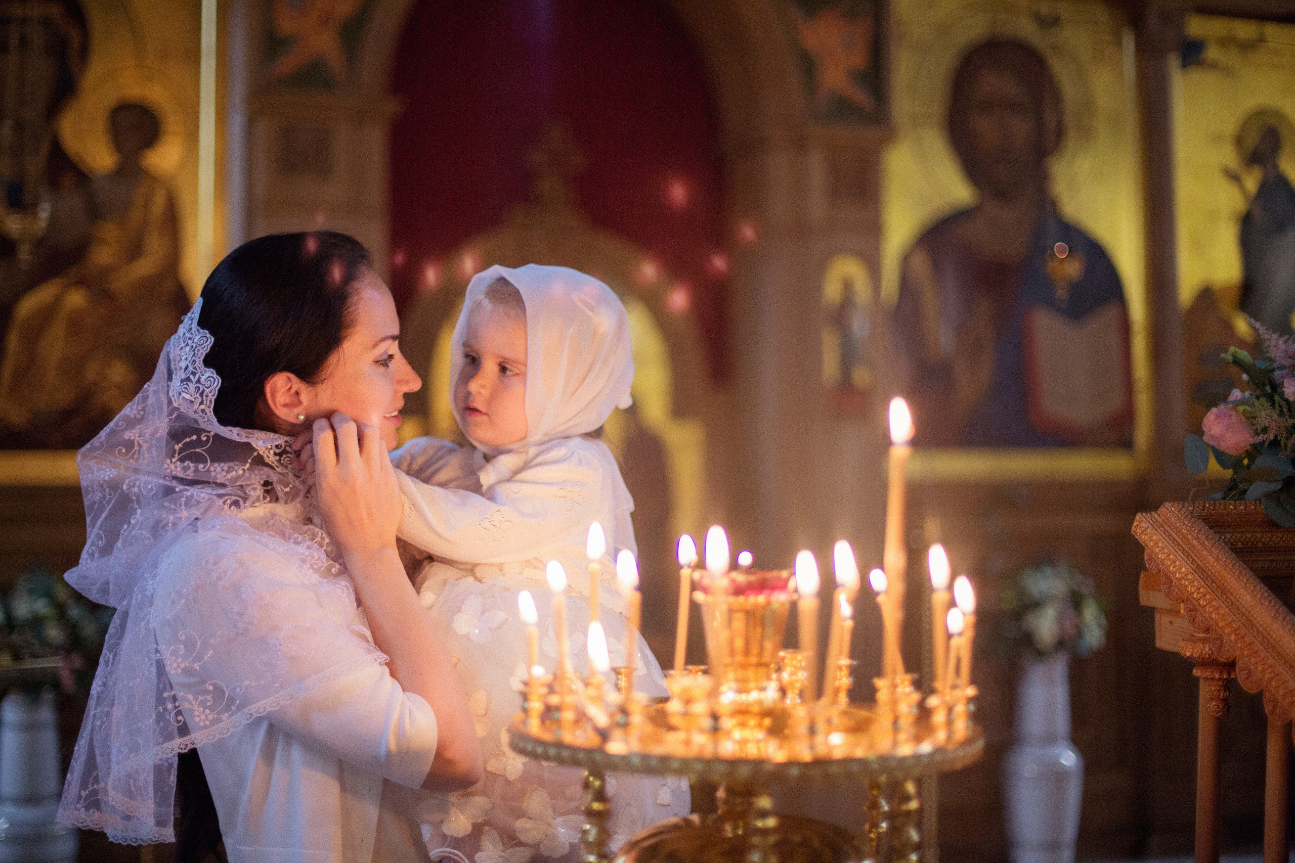 Крещение. Ольга Курдюмова, Фотограф новорожденных и деток до года в Москве