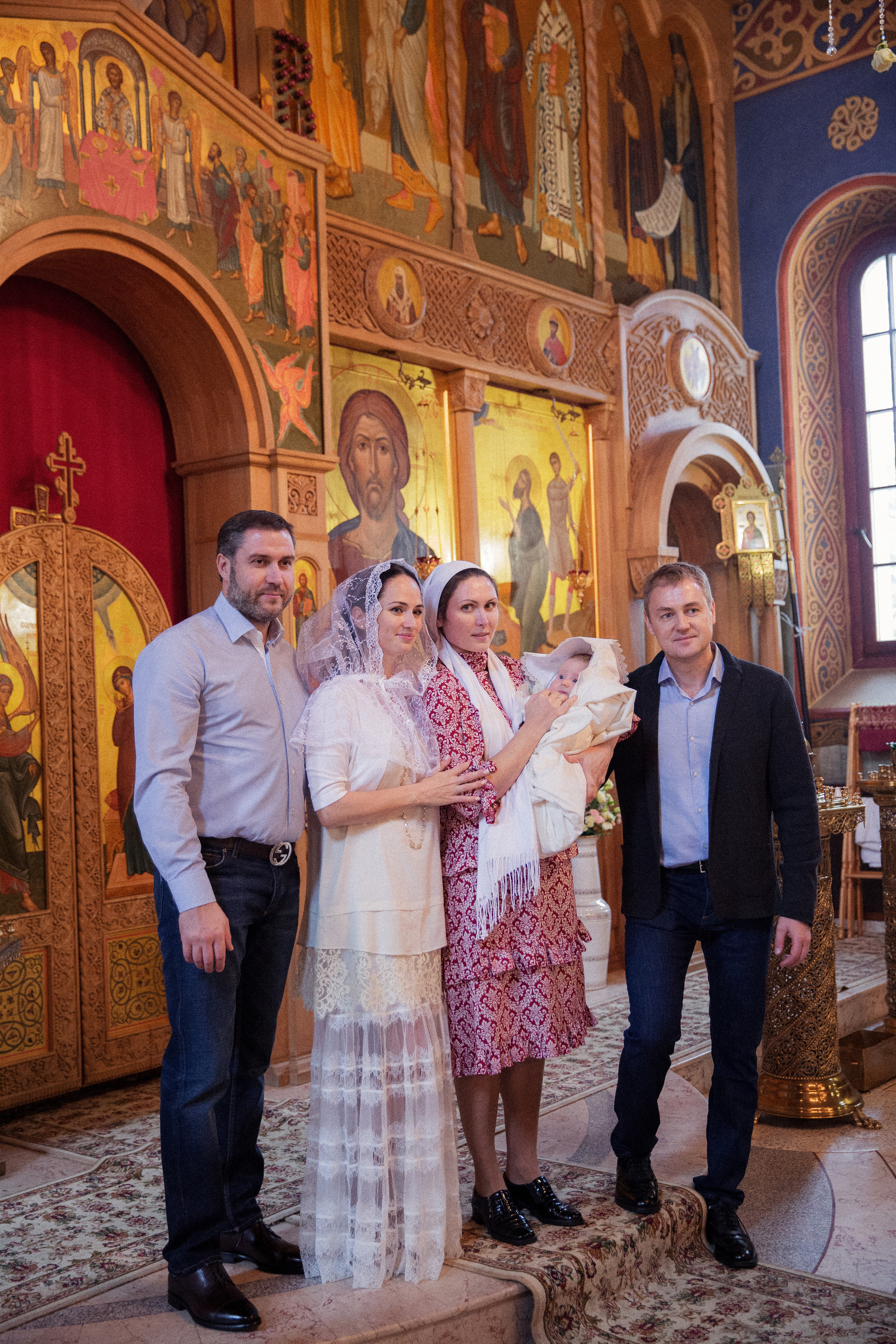 Крещение. Ольга Курдюмова, Фотограф новорожденных и деток до года в Москве