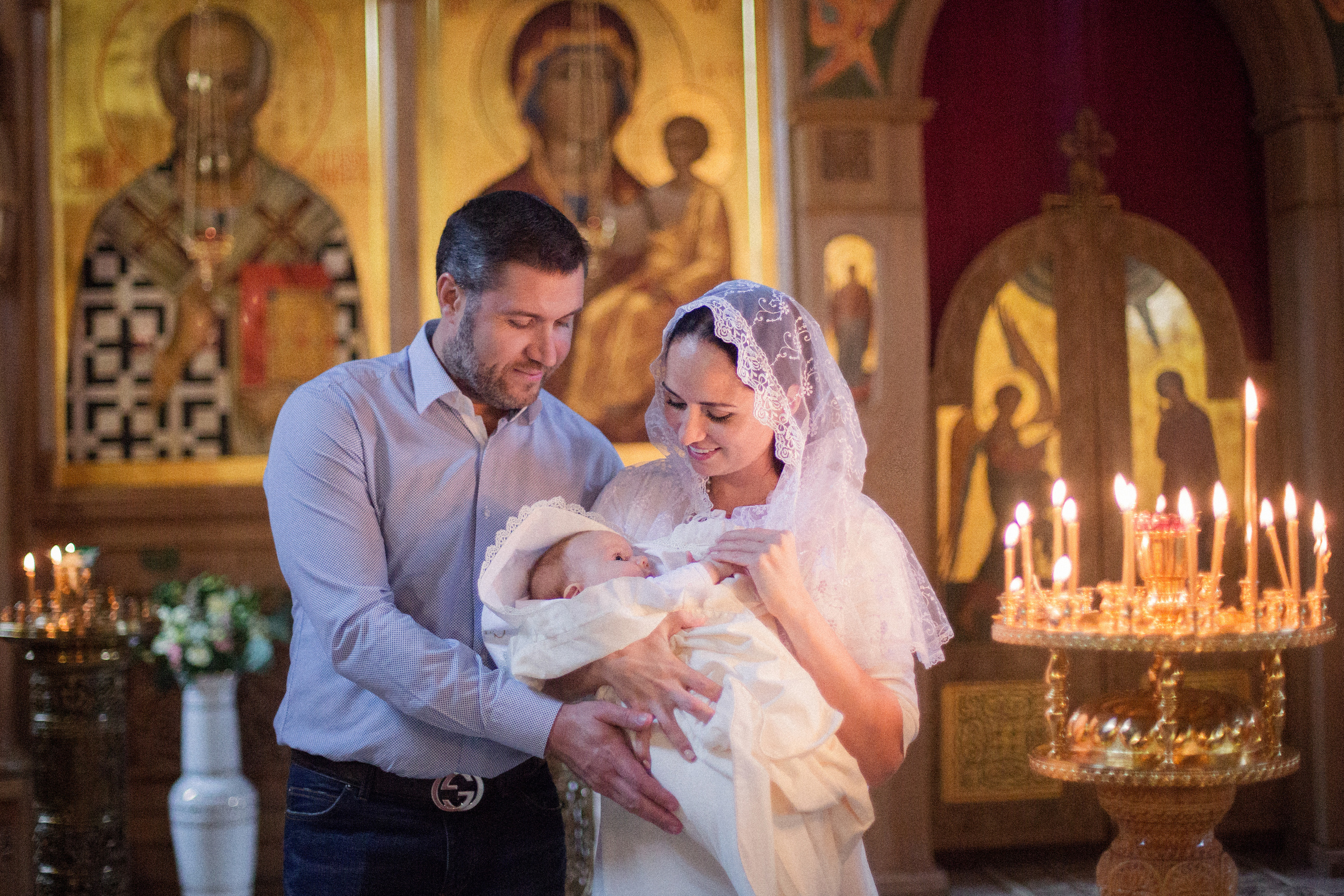 Крещение. Ольга Курдюмова, Фотограф новорожденных и деток до года в Москве