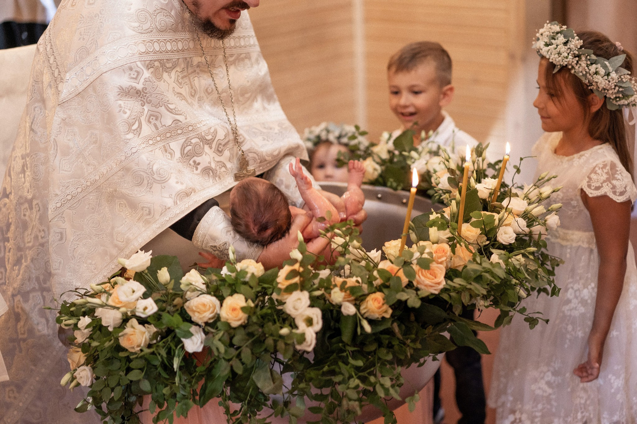 Крещение. Ольга Курдюмова, Фотограф новорожденных и деток до года в Москве