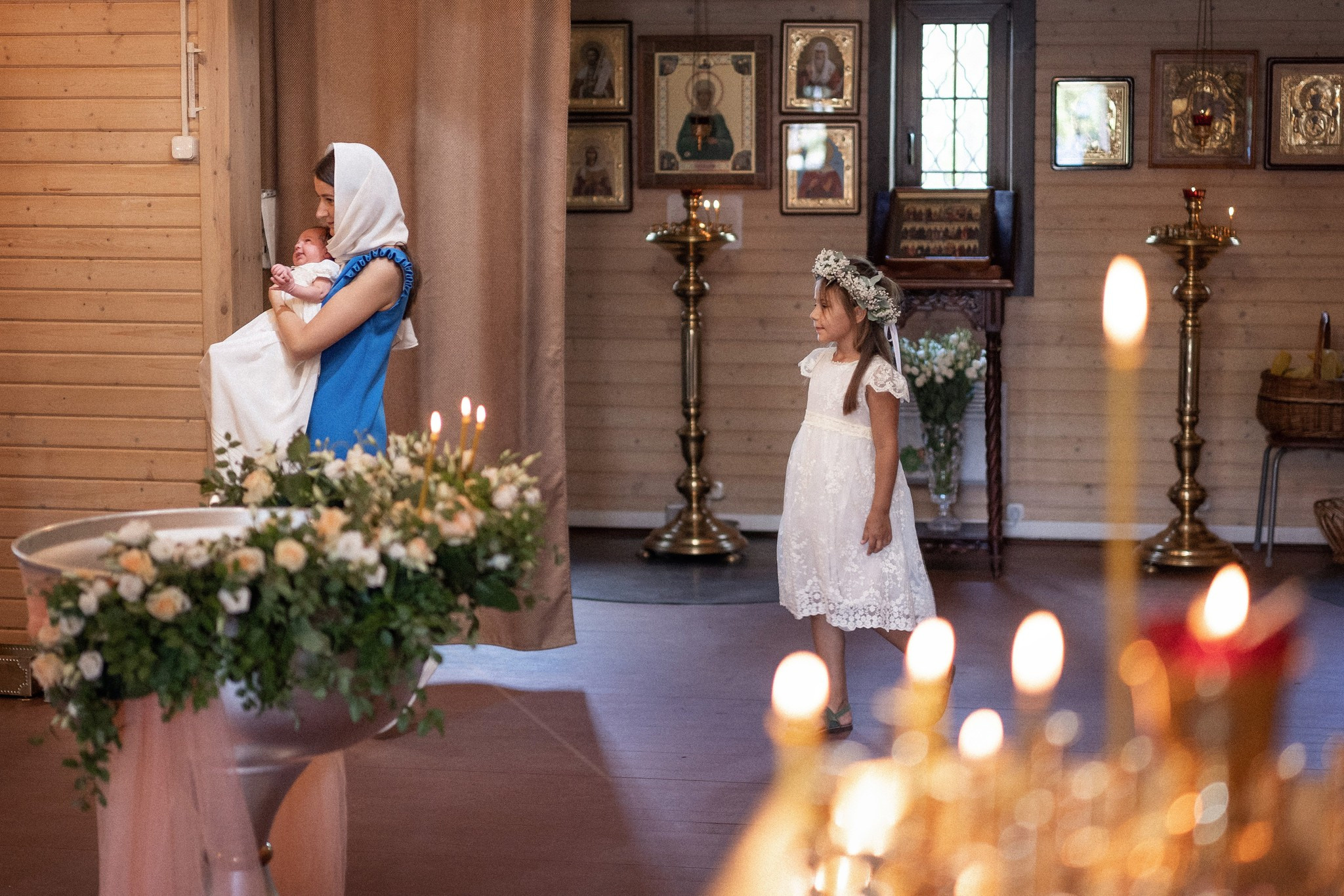 Крещение. Ольга Курдюмова, Фотограф новорожденных и деток до года в Москве