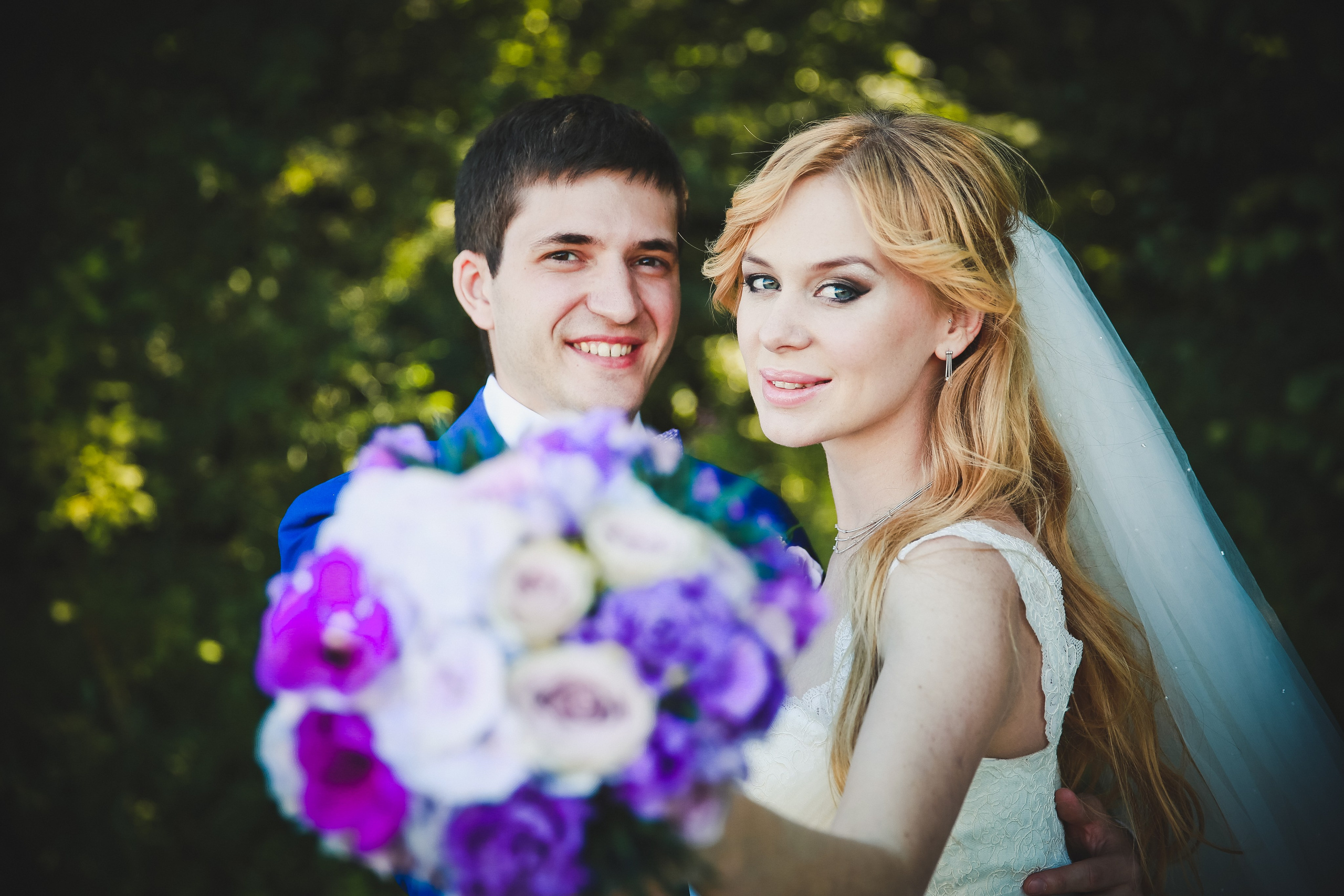 Свадьба Татьяны и Владимира: летняя фотосессия в Подмосковье. Фотограф в Москве Владимир Осиченко — портреты, мероприятия, репортажи