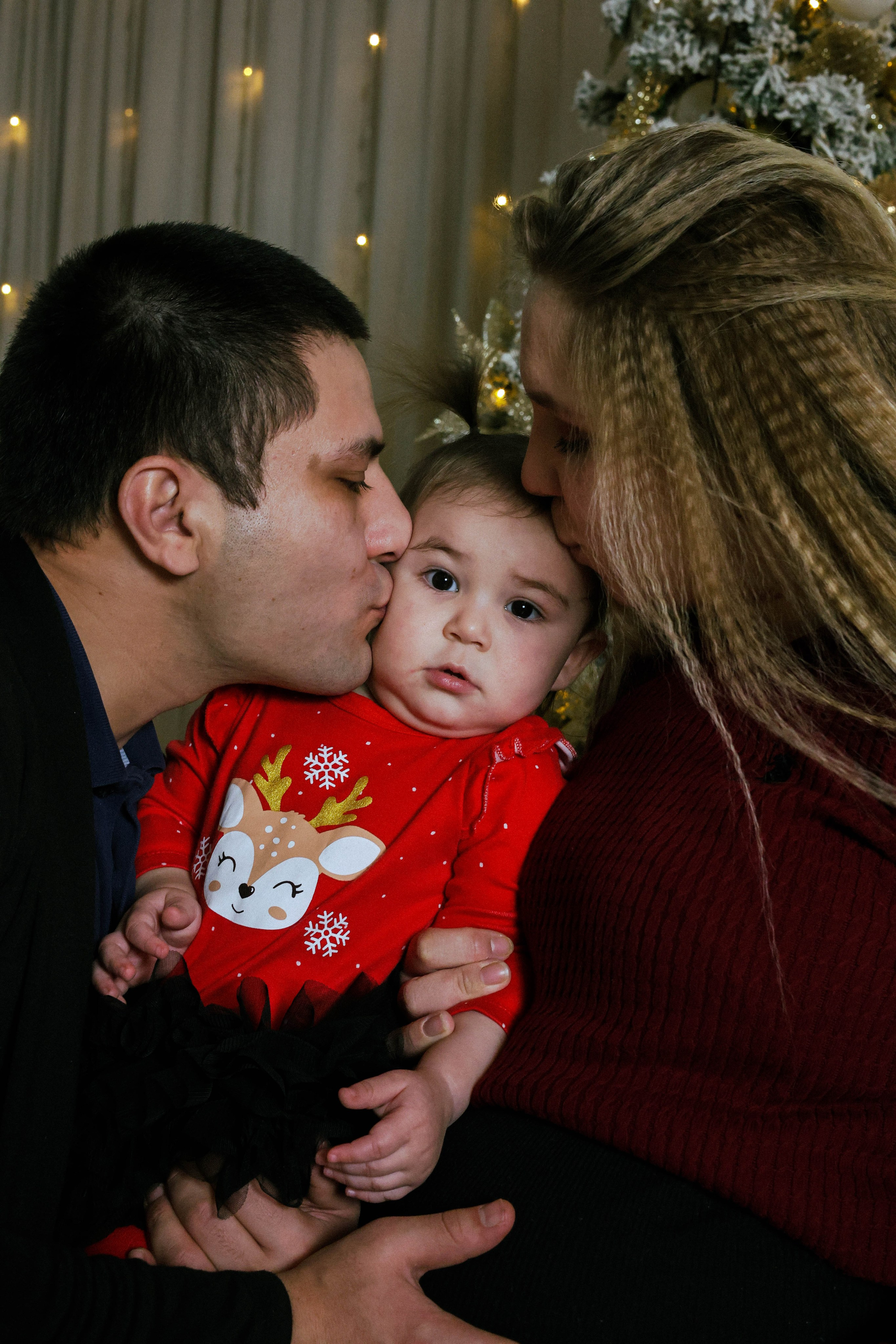 Новогодняя история «Анастасия и ее семья». Фотограф в Москве Анастасия Калинина