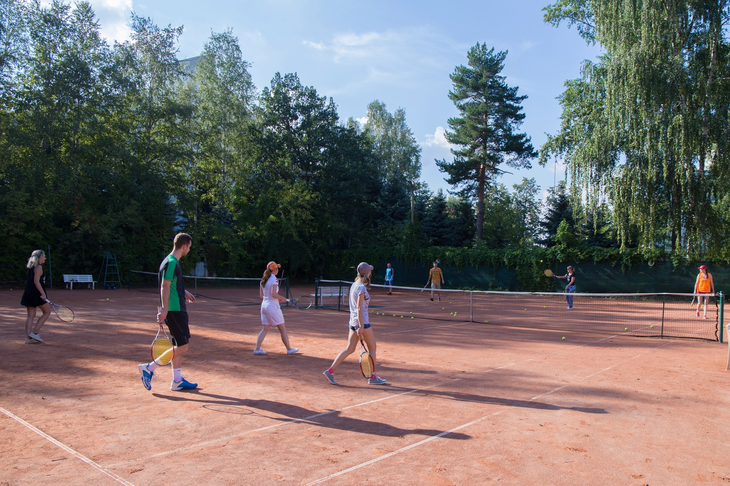 Мастер-класс по теннису | 21.08.2016. Галерея Фантим