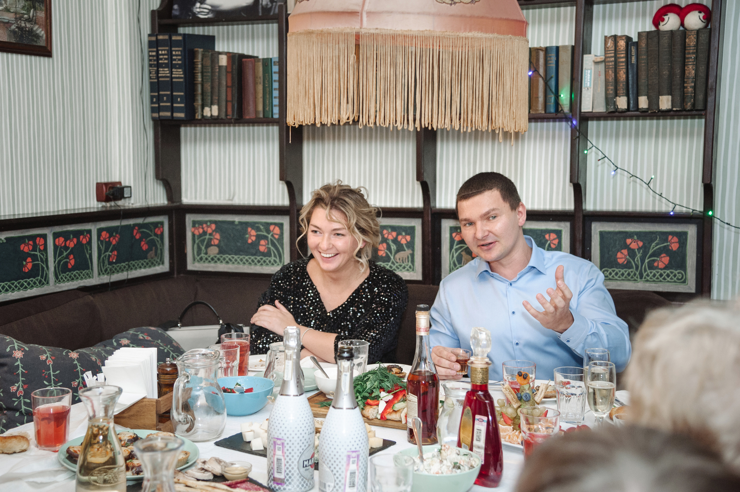 Фотосессия юбилея двух сестер 80 и 85. Семейный фотограф в Москве Елена Снегирева