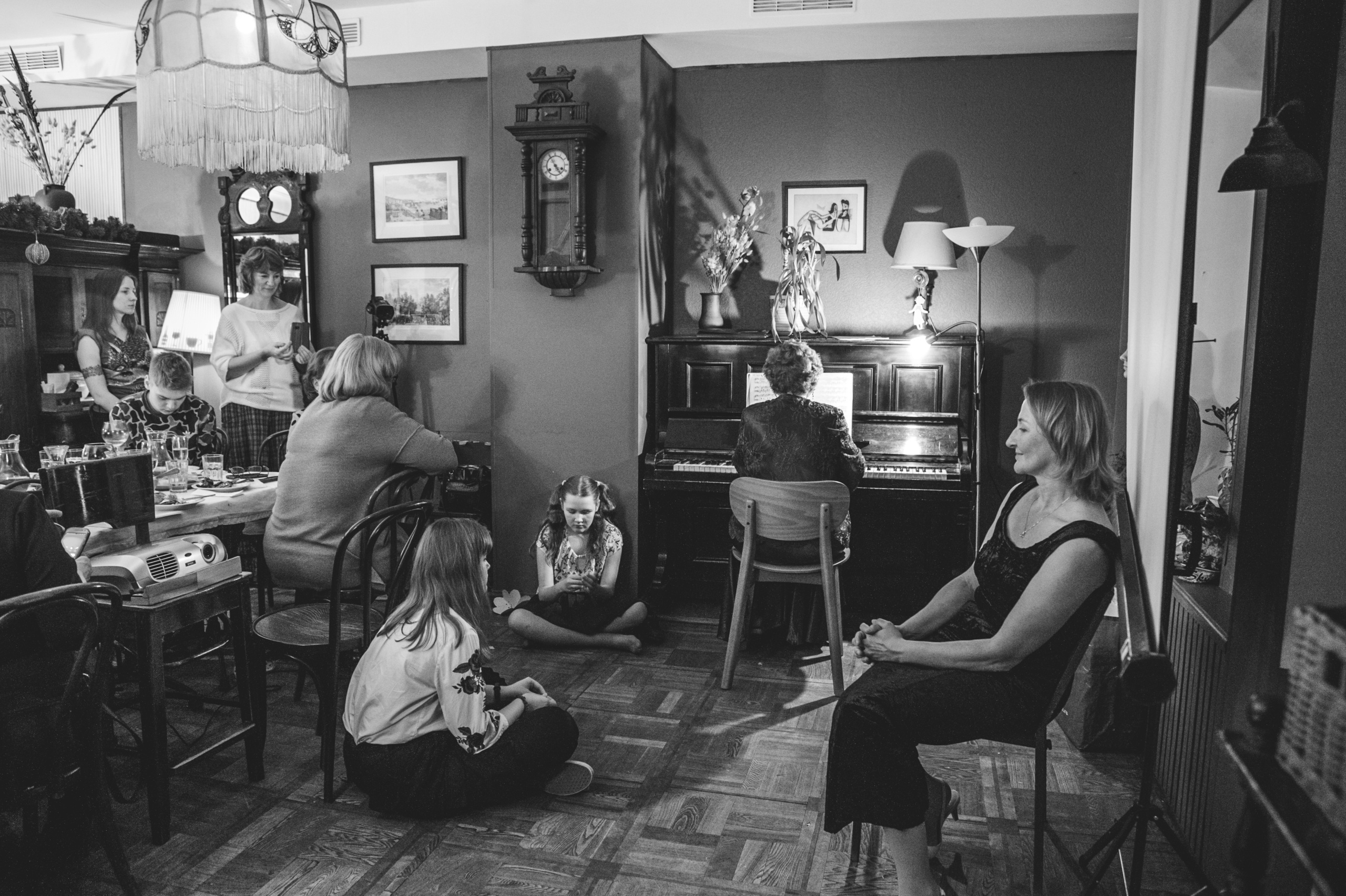 Фотосессия юбилея двух сестер 80 и 85. Семейный фотограф в Москве Елена Снегирева