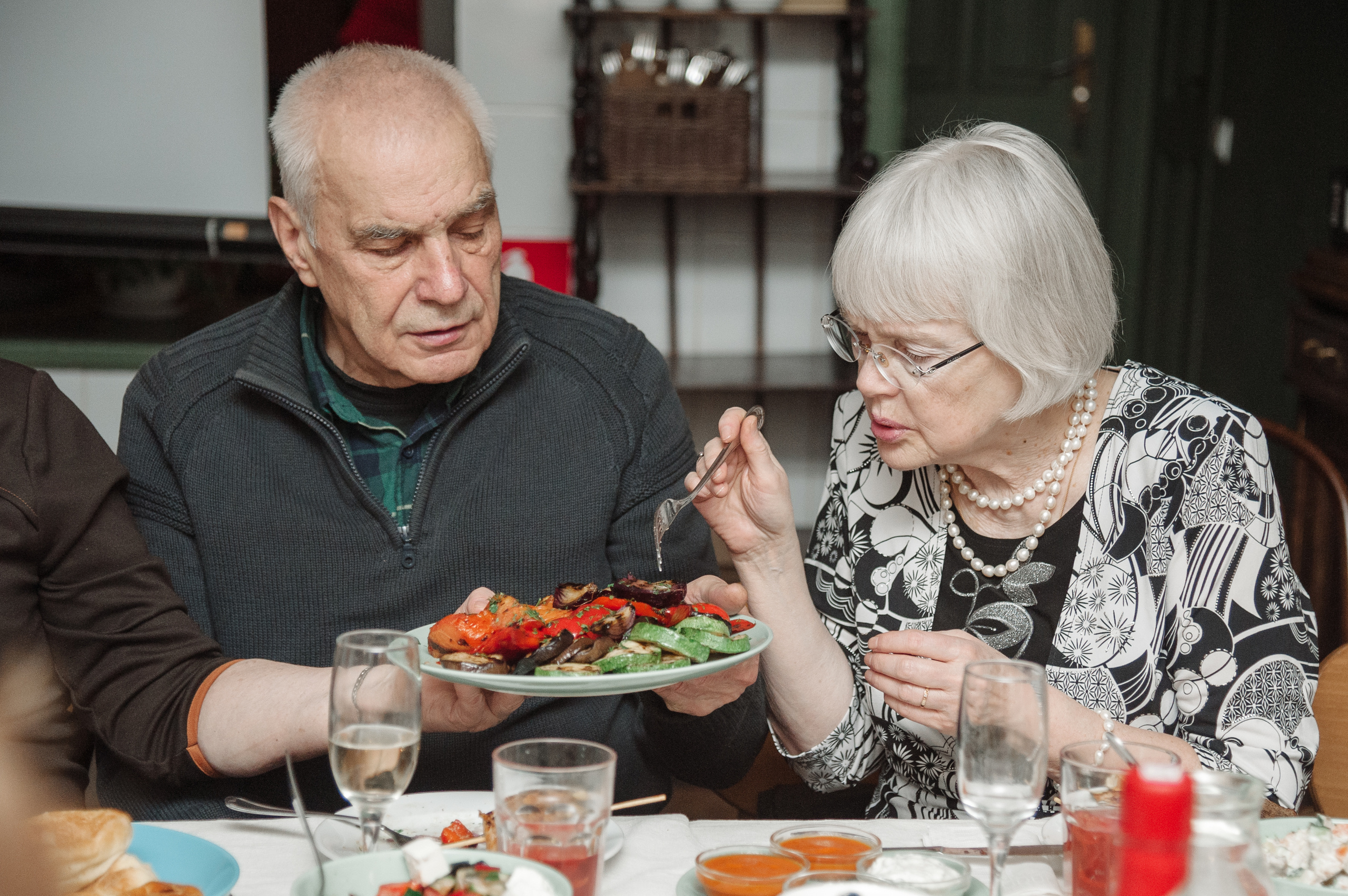 Фотосессия юбилея двух сестер 80 и 85. Семейный фотограф в Москве Елена Снегирева