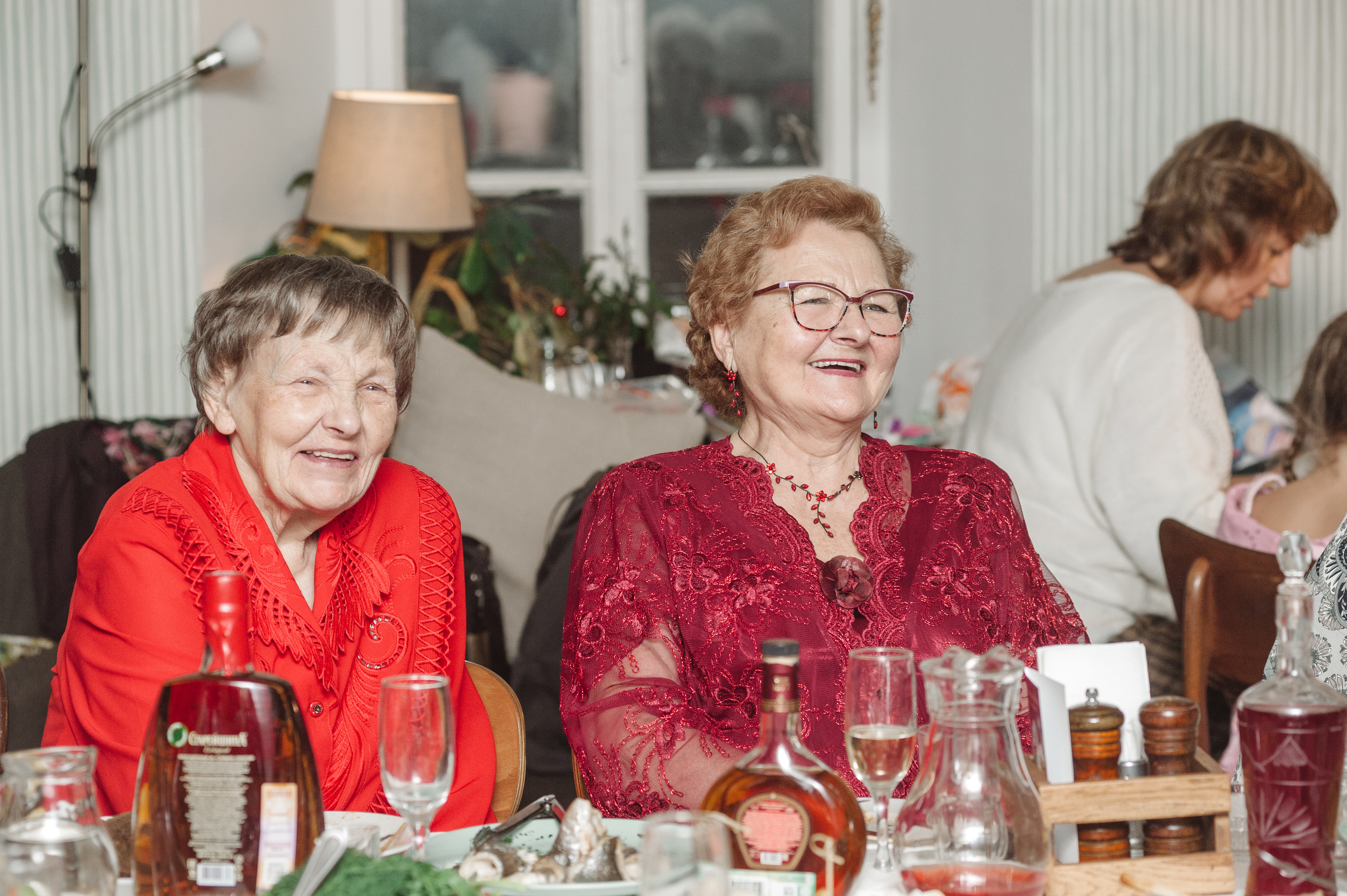 Фотосессия юбилея двух сестер 80 и 85. Семейный фотограф в Москве Елена Снегирева