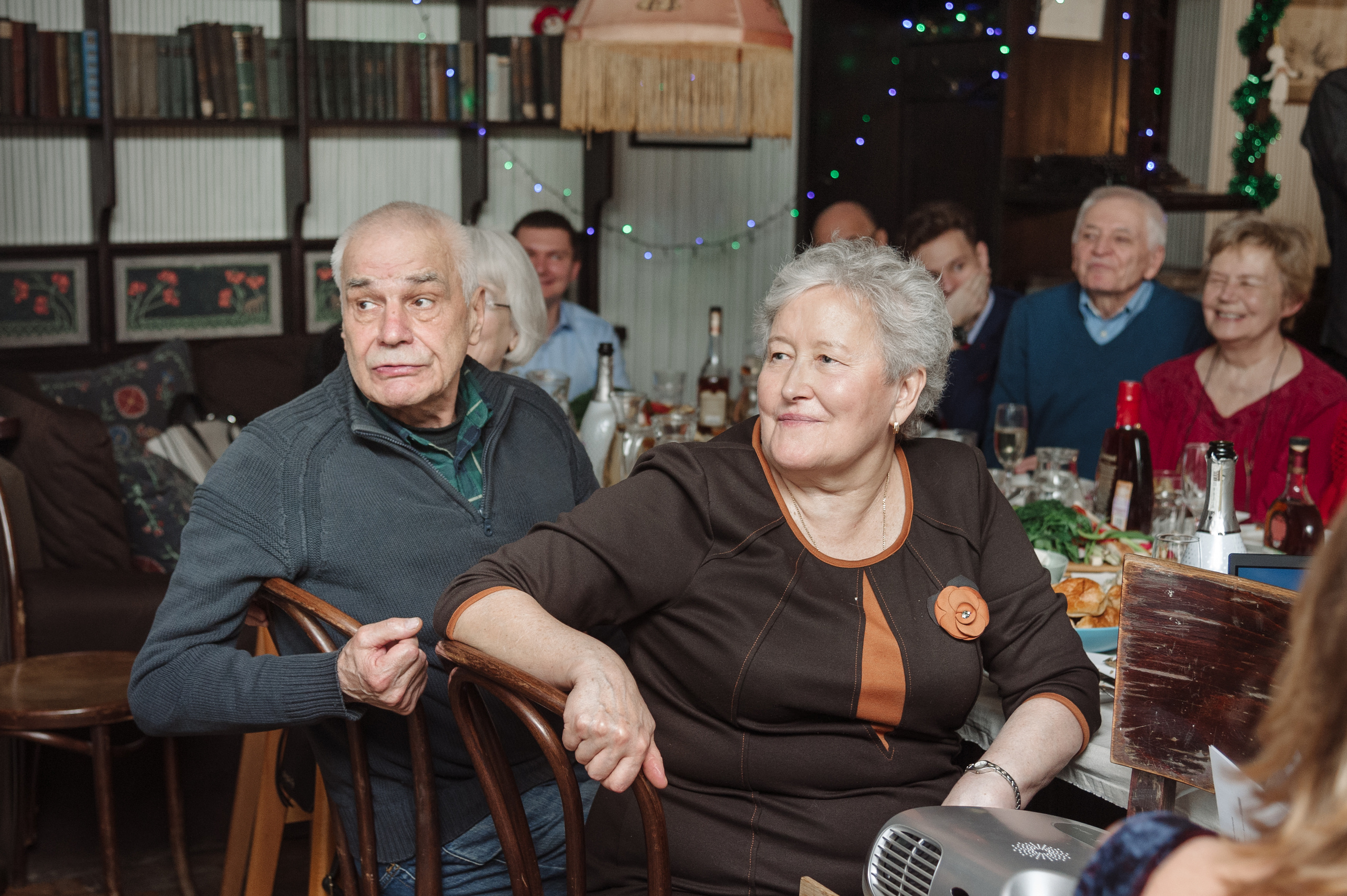 Фотосессия юбилея двух сестер 80 и 85. Семейный фотограф в Москве Елена Снегирева