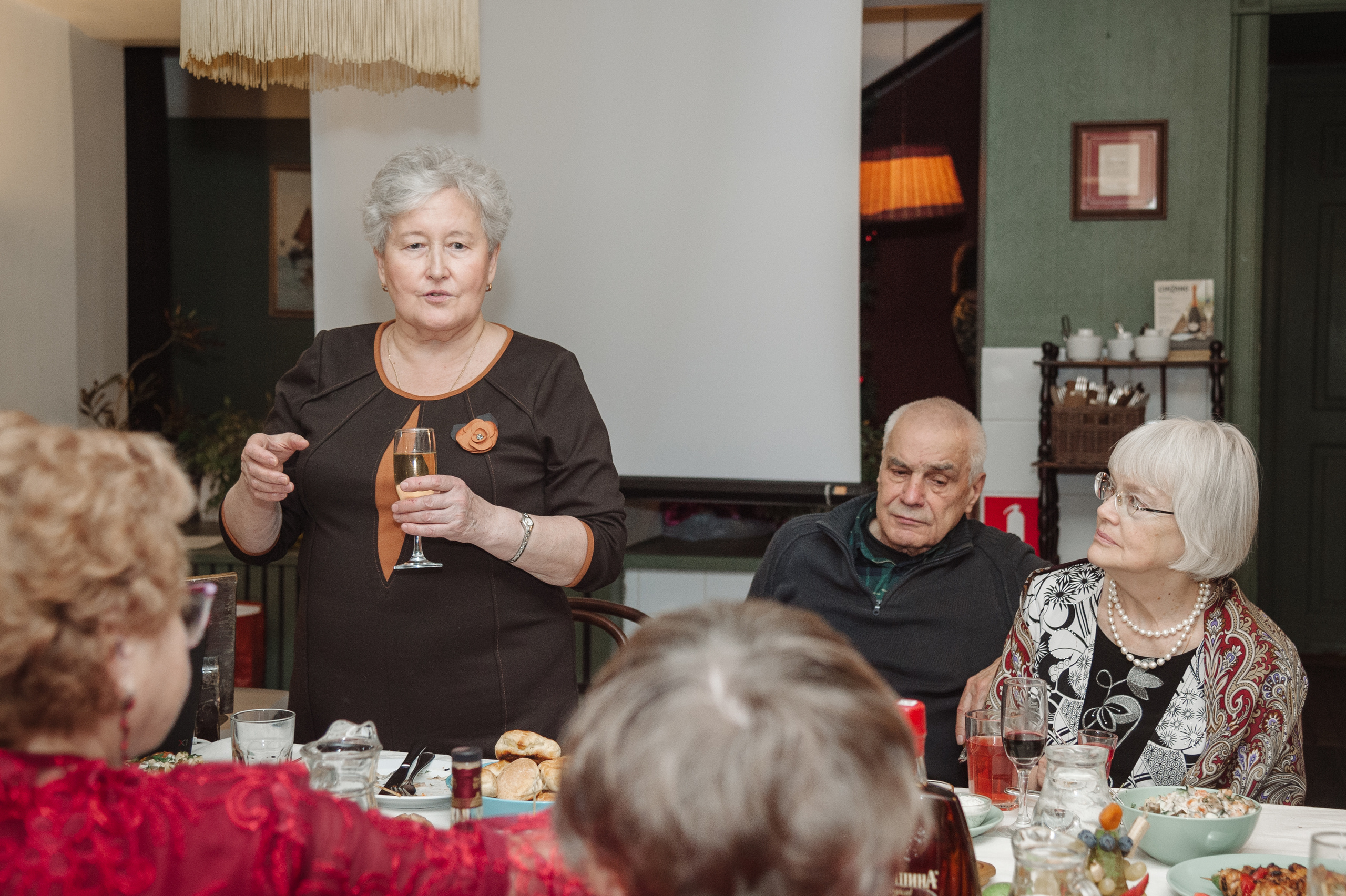 Фотосессия юбилея двух сестер 80 и 85. Семейный фотограф в Москве Елена Снегирева