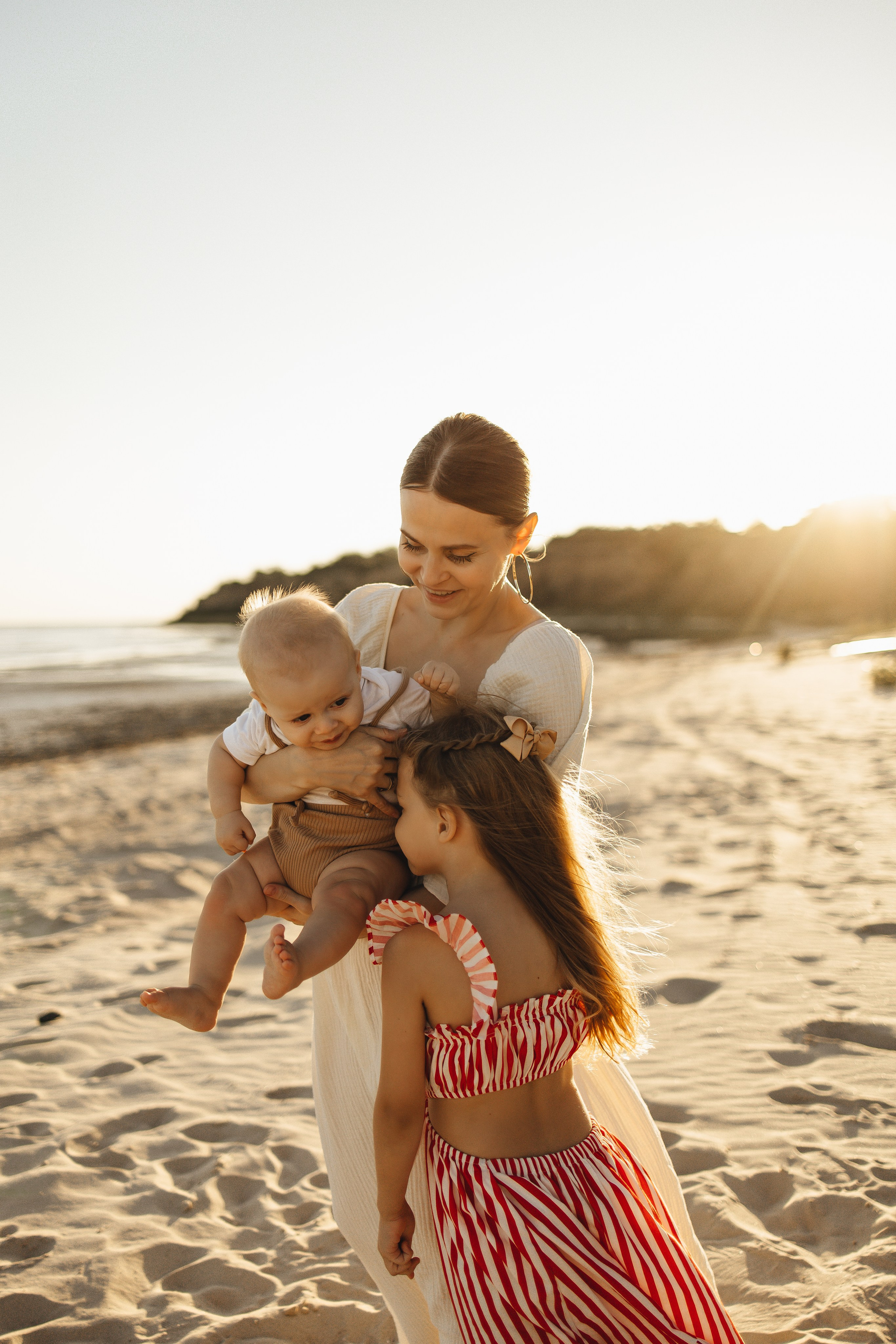 Летняя история на берегу. Семейный и детский фотограф, таганрог, ростов-на-дону