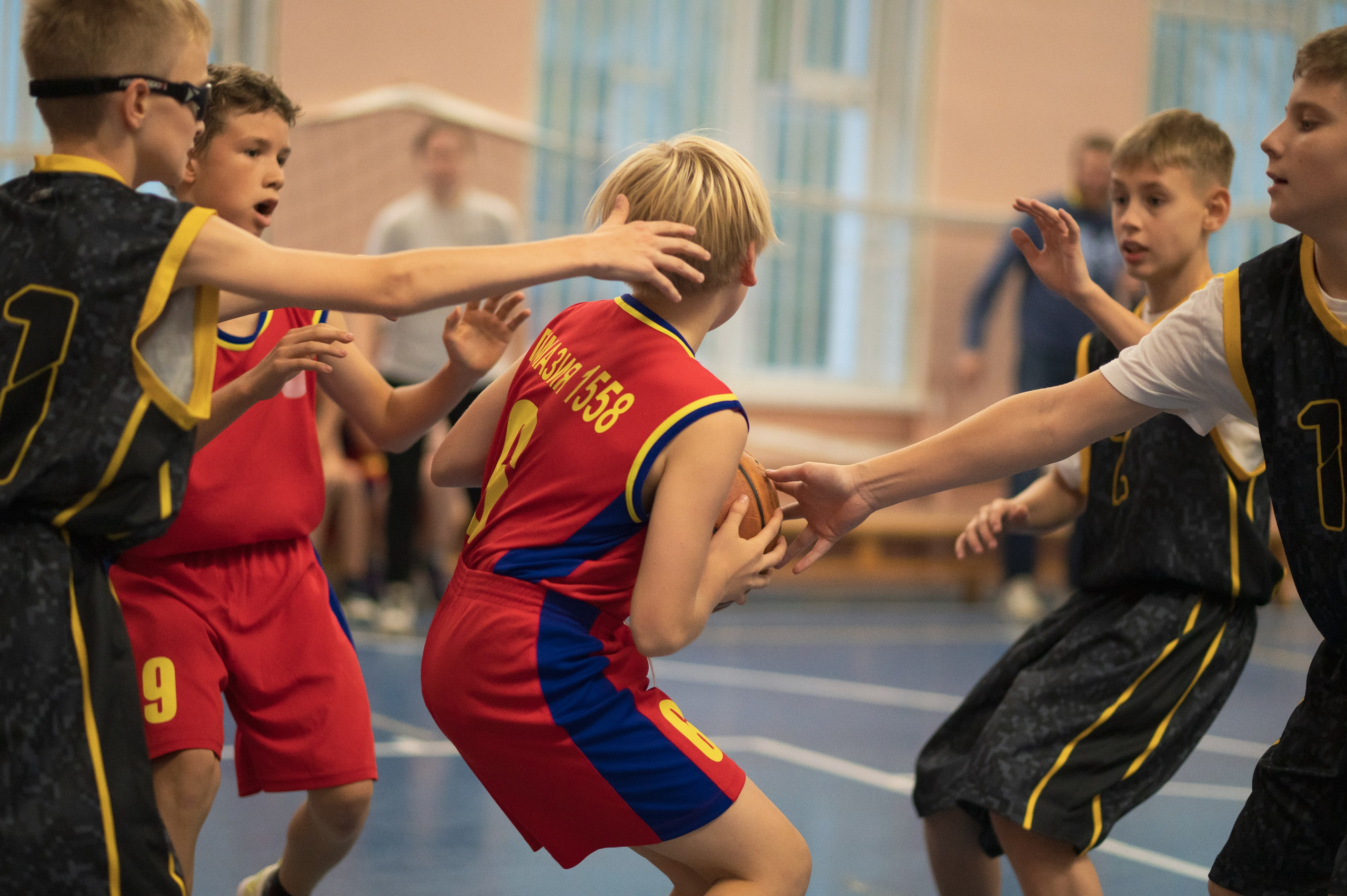 Баскетбол. Портретный фотограф в Москве Полина Старцева