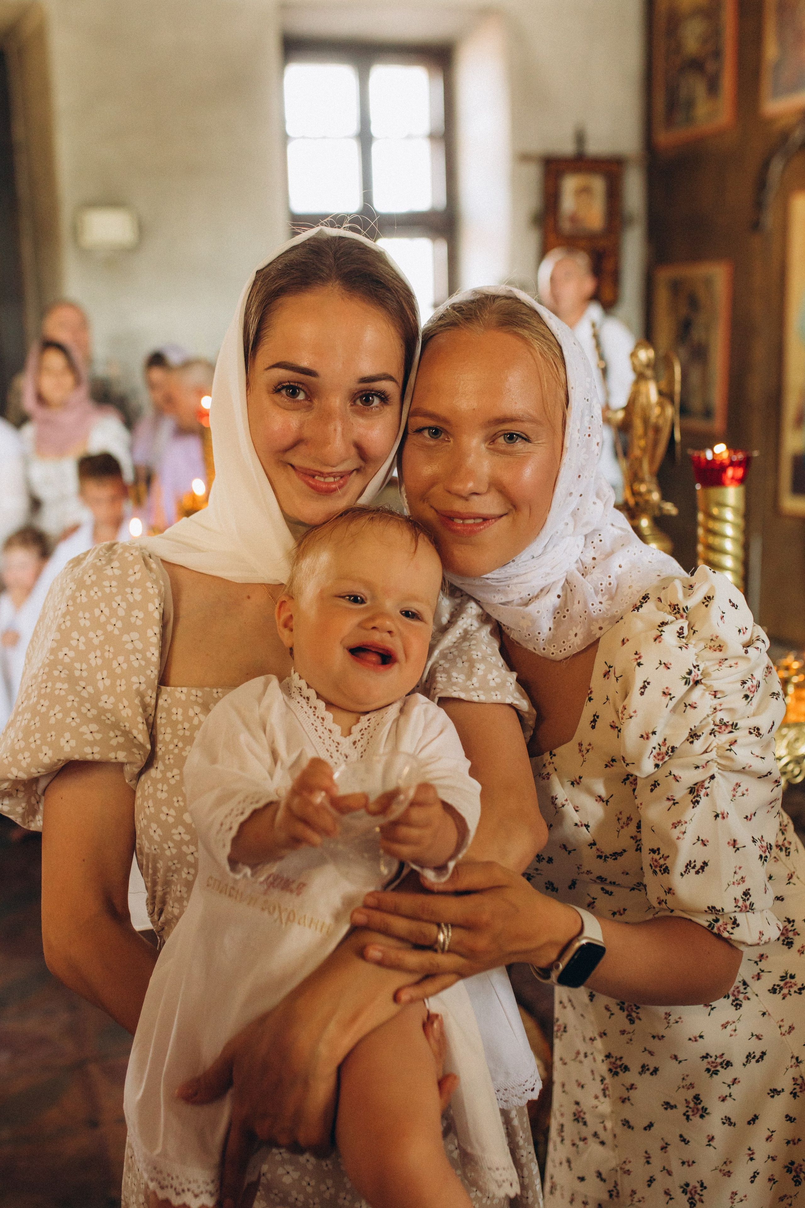 Крещение Марии. Семейный фотограф в Обнинске